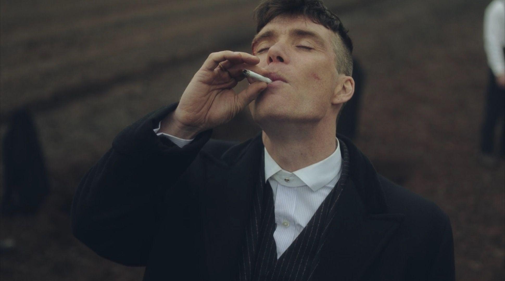 1940x1080 Peaky Blinders: Cillian Murphy has smoked over 000 (herbal) cigarettes playing Tommy Shelby, Desktop