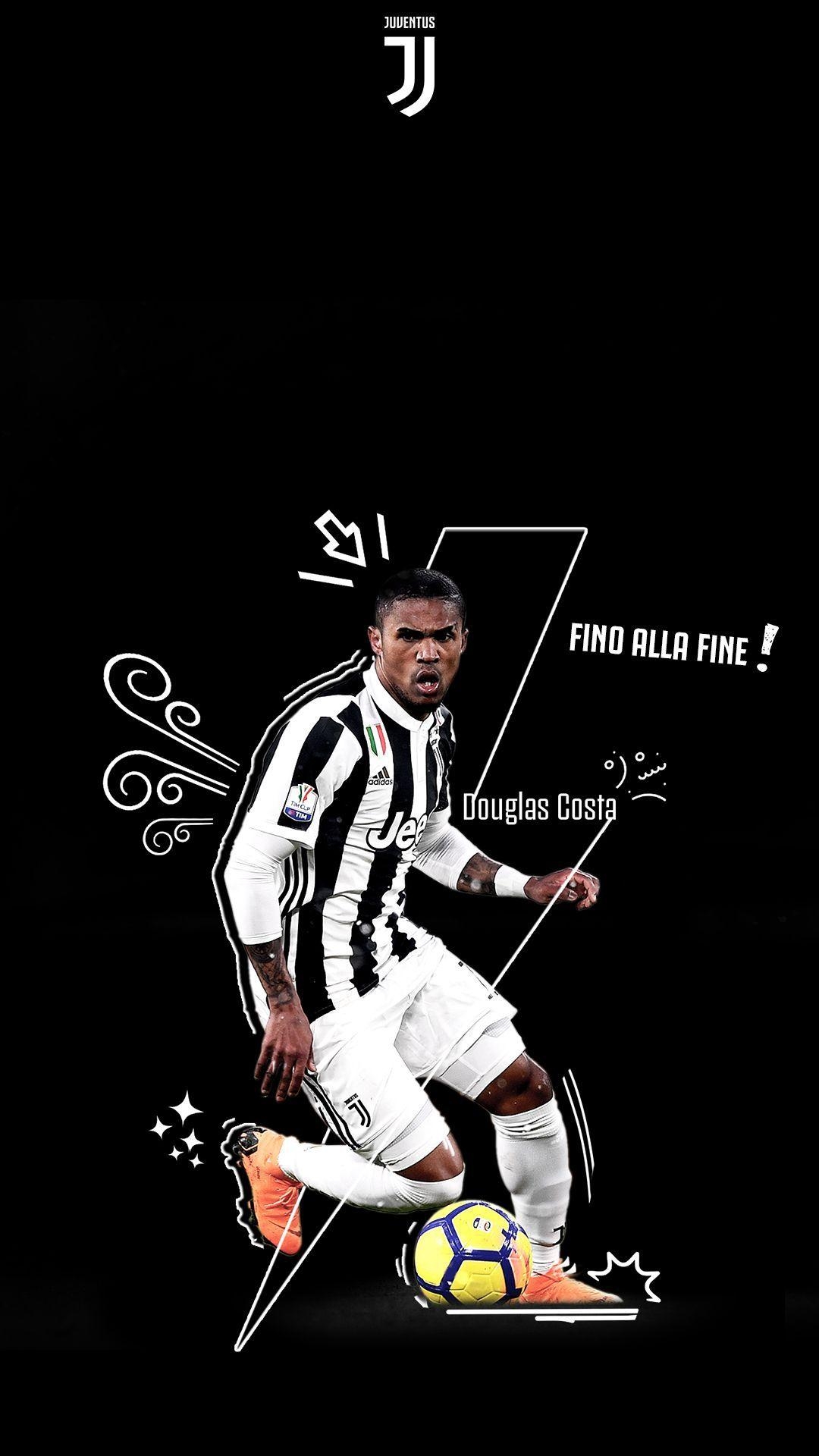 1080x1920 Douglas Costa Juventus. Football players. Futbol wallpaper, Phone