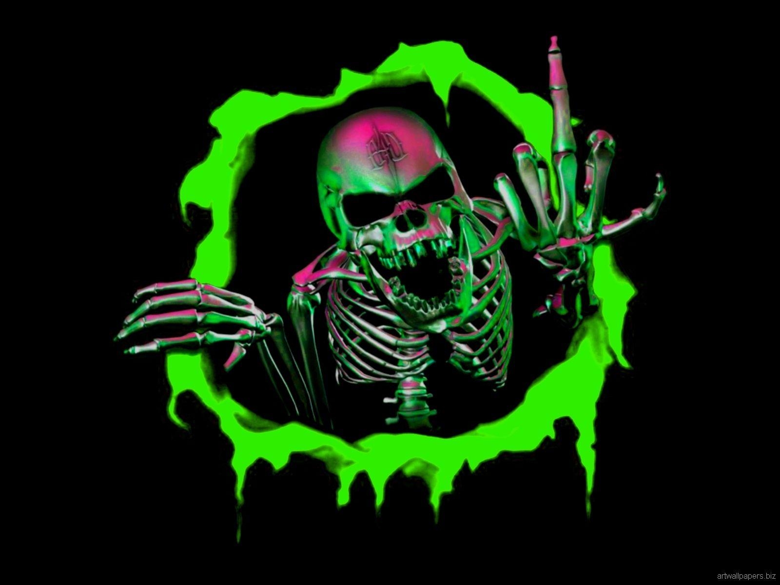 1600x1200 Cool Skull Wallpaper Free Cool Skull Background, Desktop