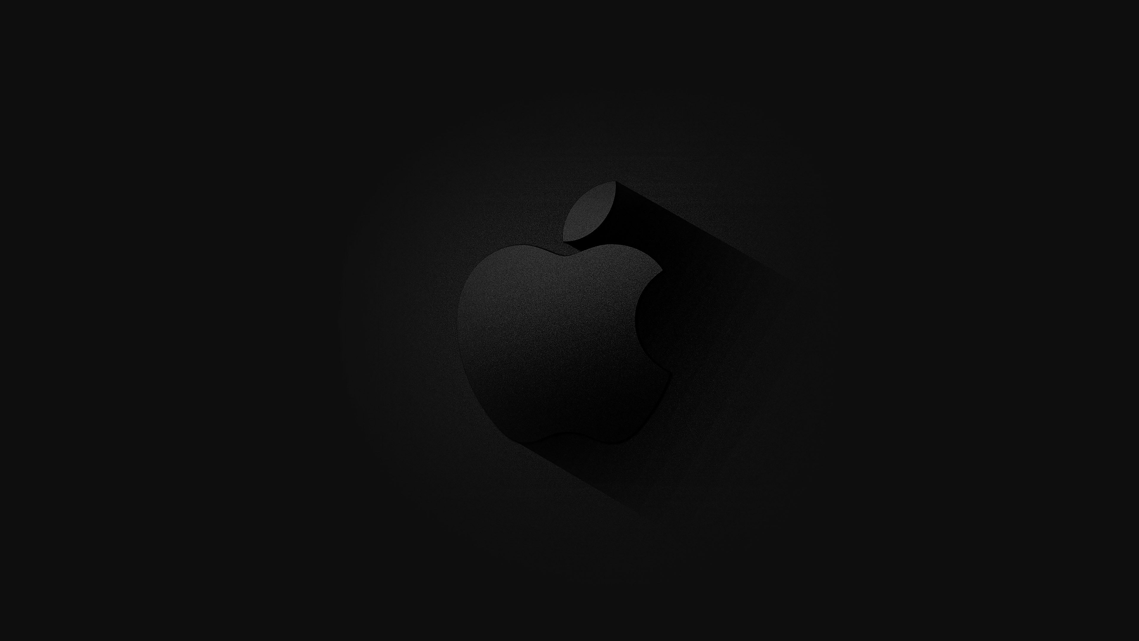 3840x2160 Black Apple Wallpaper Free Black Apple Background, Desktop