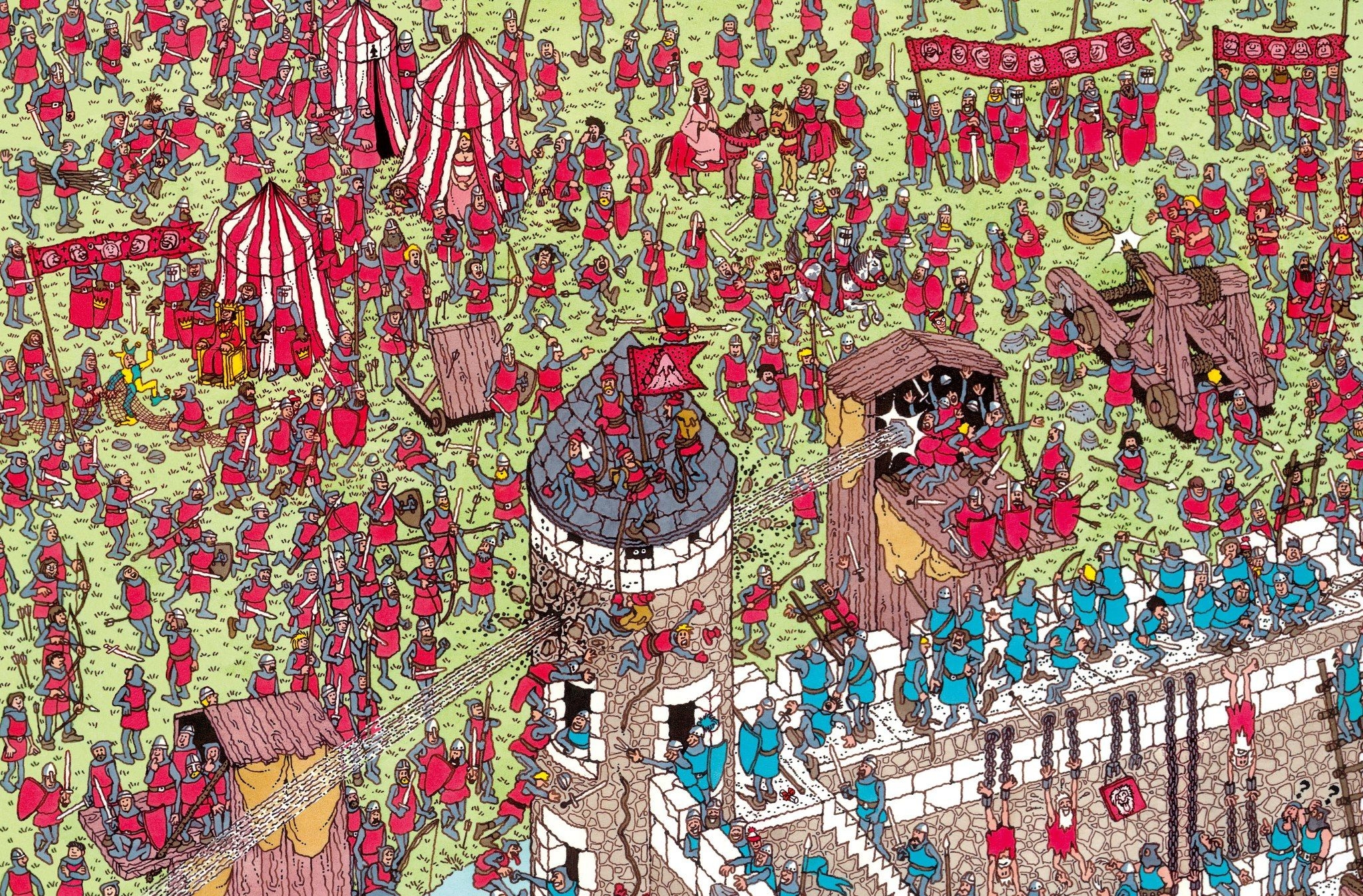 2050x1350 A way to relax find waldo, Desktop