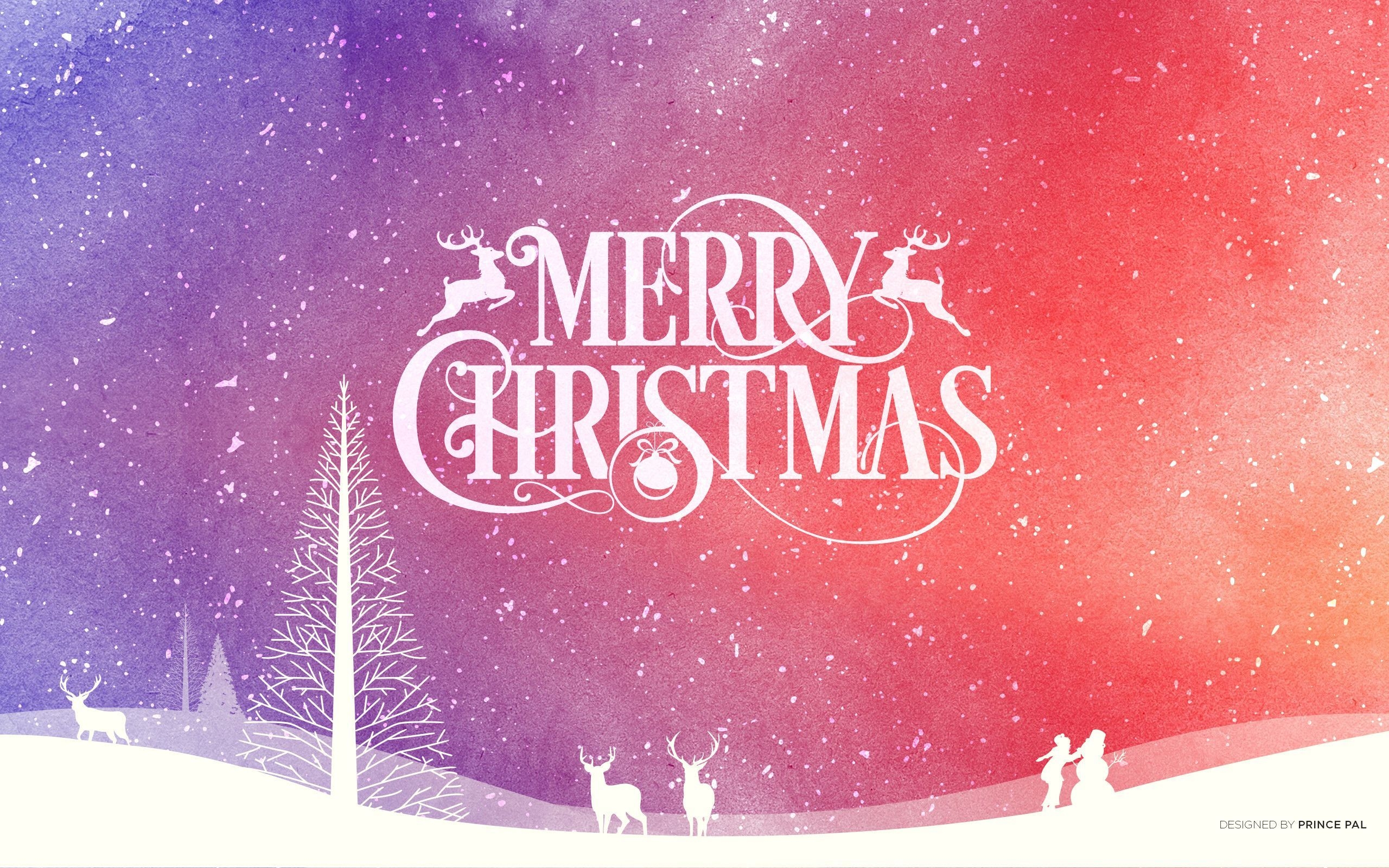 2560x1600 Pink Christmas Wallpaper Free Pink Christmas Background, Desktop