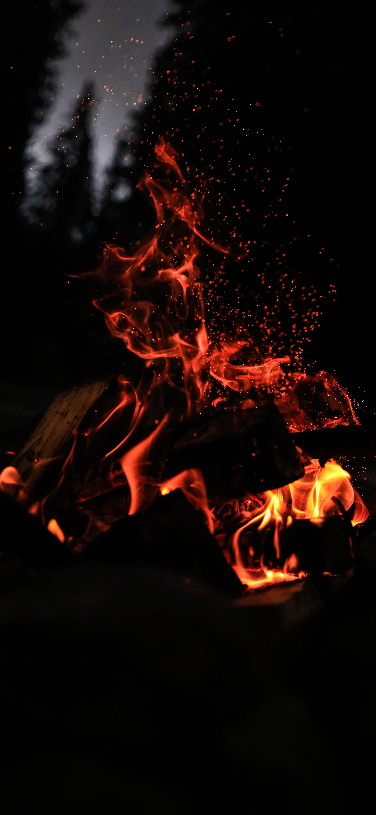 1250x2690 Fire Wallpaper for iPhone Pro Max, X, 6 Download, Phone