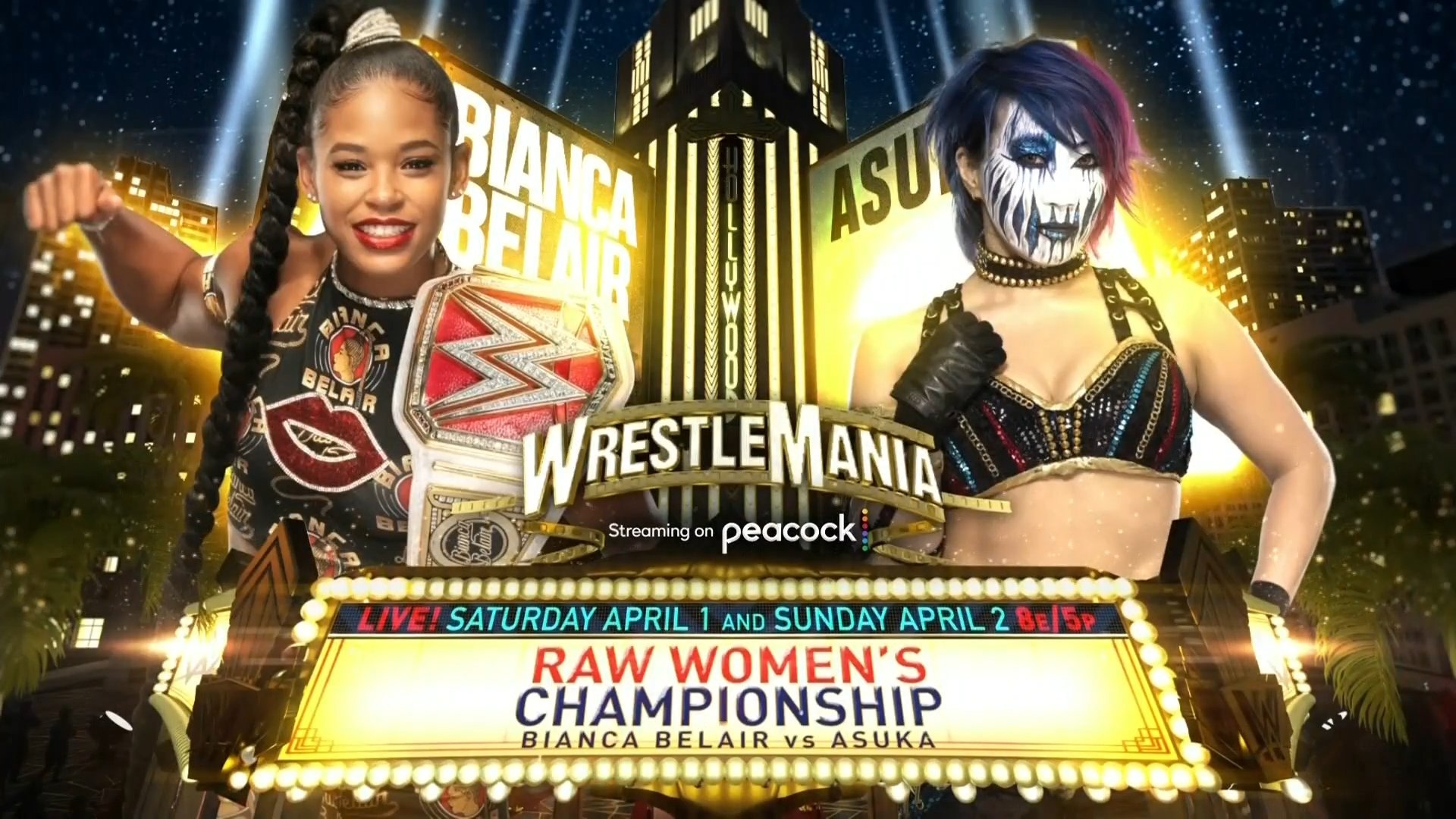 1920x1080 Updated Card For Wrestlemania 39MANIA, Desktop