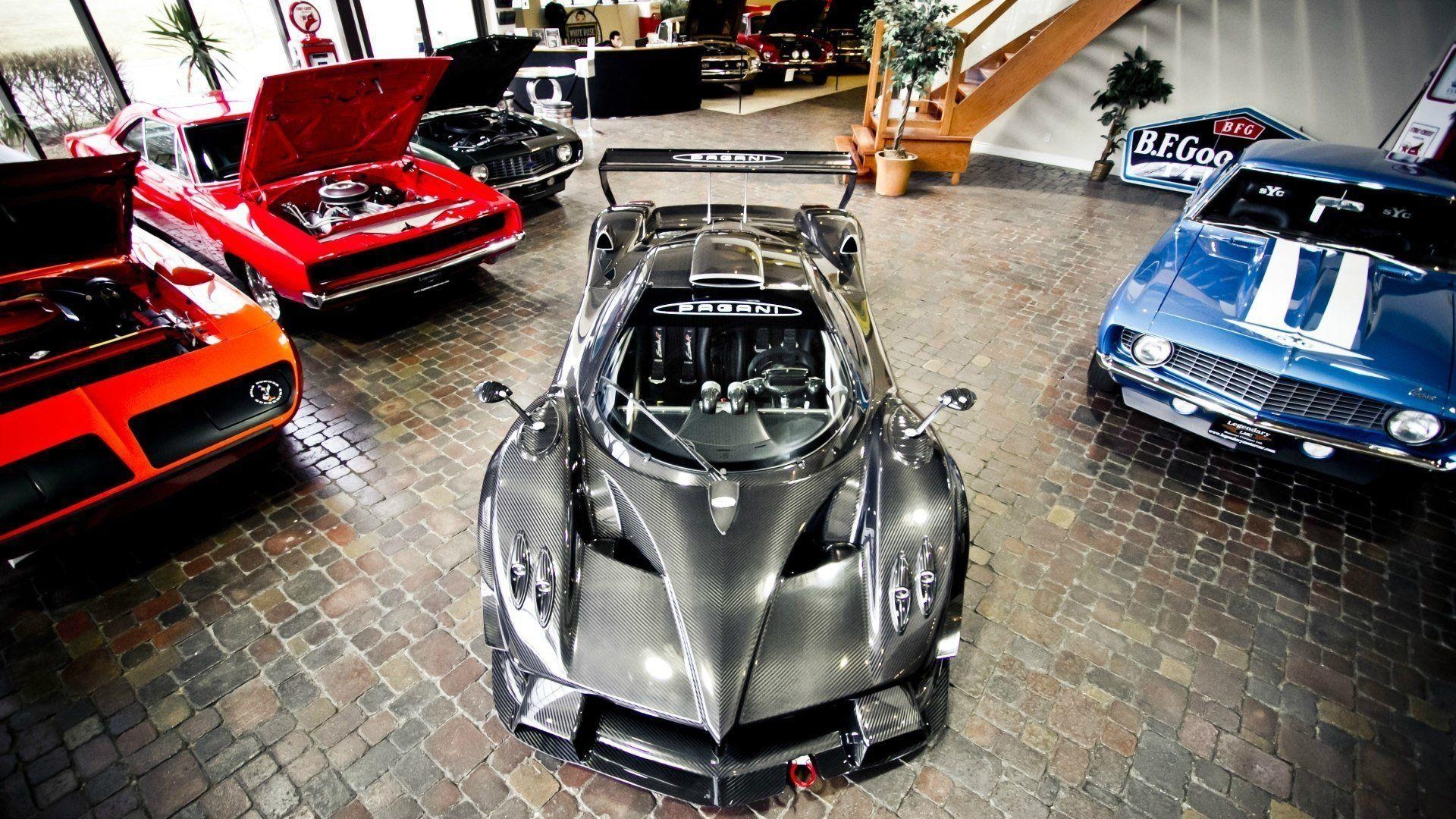 1920x1080 pagani zonda r garage salon collection garage salon collection HD, Desktop