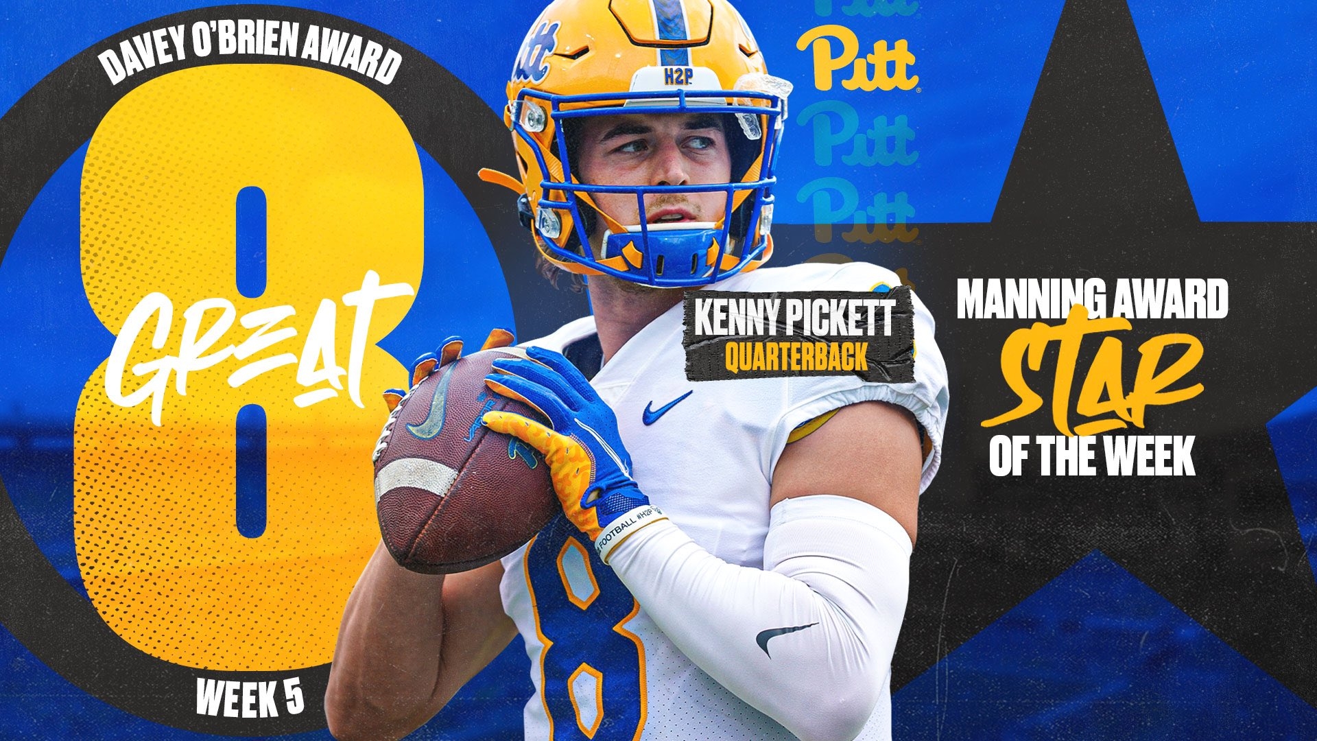 1920x1080 Pitt Football Recognition for QB1, Desktop