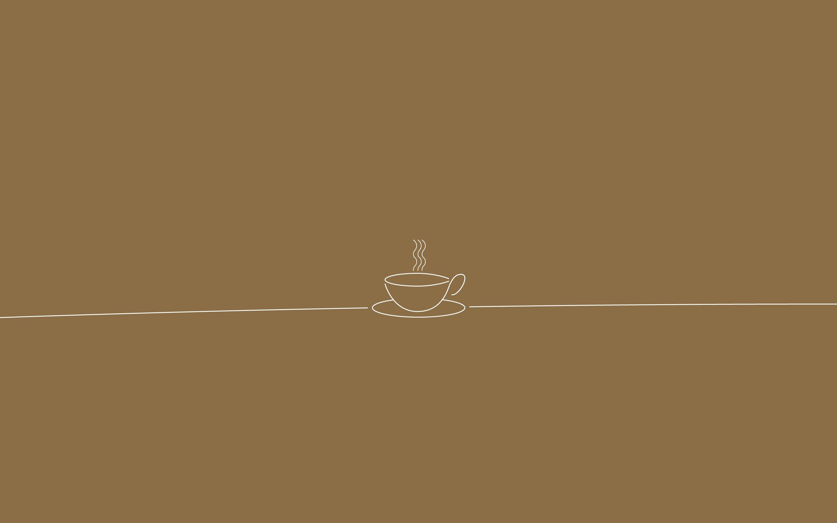 2880x1800 Minimalist Coffee Wallpaper, Desktop