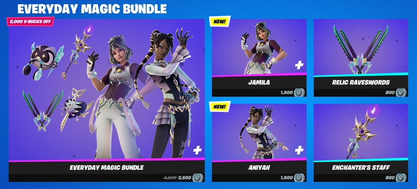 1410x640 Jamila Fortnite wallpaper, Dual Screen