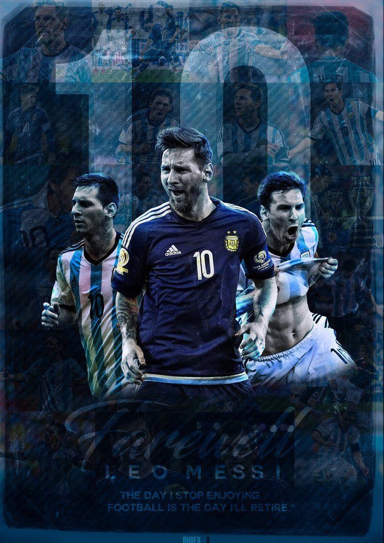 760x1070 Lionel Messi Argentina Farewell Wallpaper. 2016, Phone