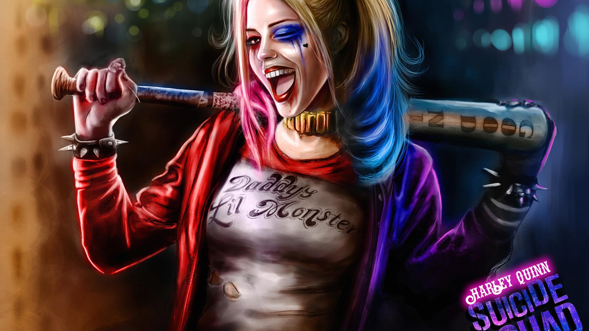 1920x1080 Harley Quinn Bad Girl Laptop Full HD 1080P HD 4k Wallpaper, Image, Background, Photo and Picture, Desktop