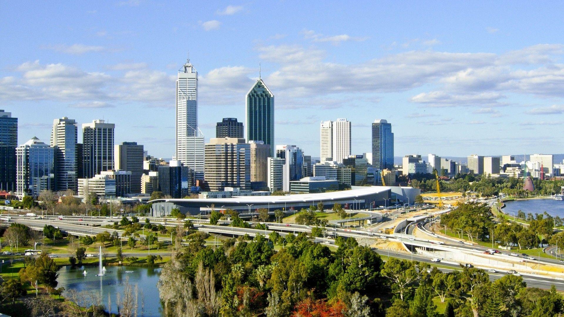 1920x1080 Perth City HD wallpaper. travel and world, Desktop