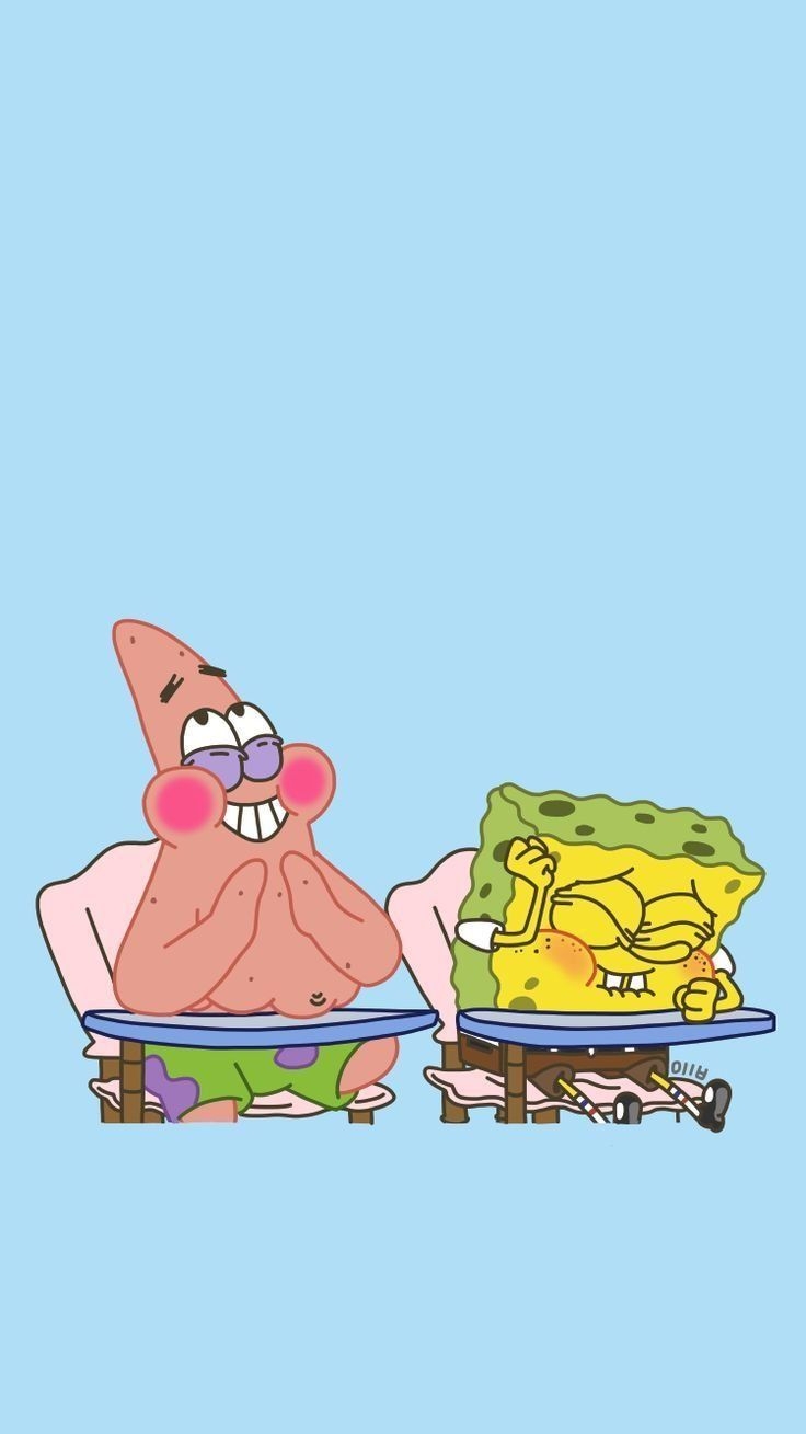 740x1310 Spongebob And Patrick Phone Wallpaper, Phone