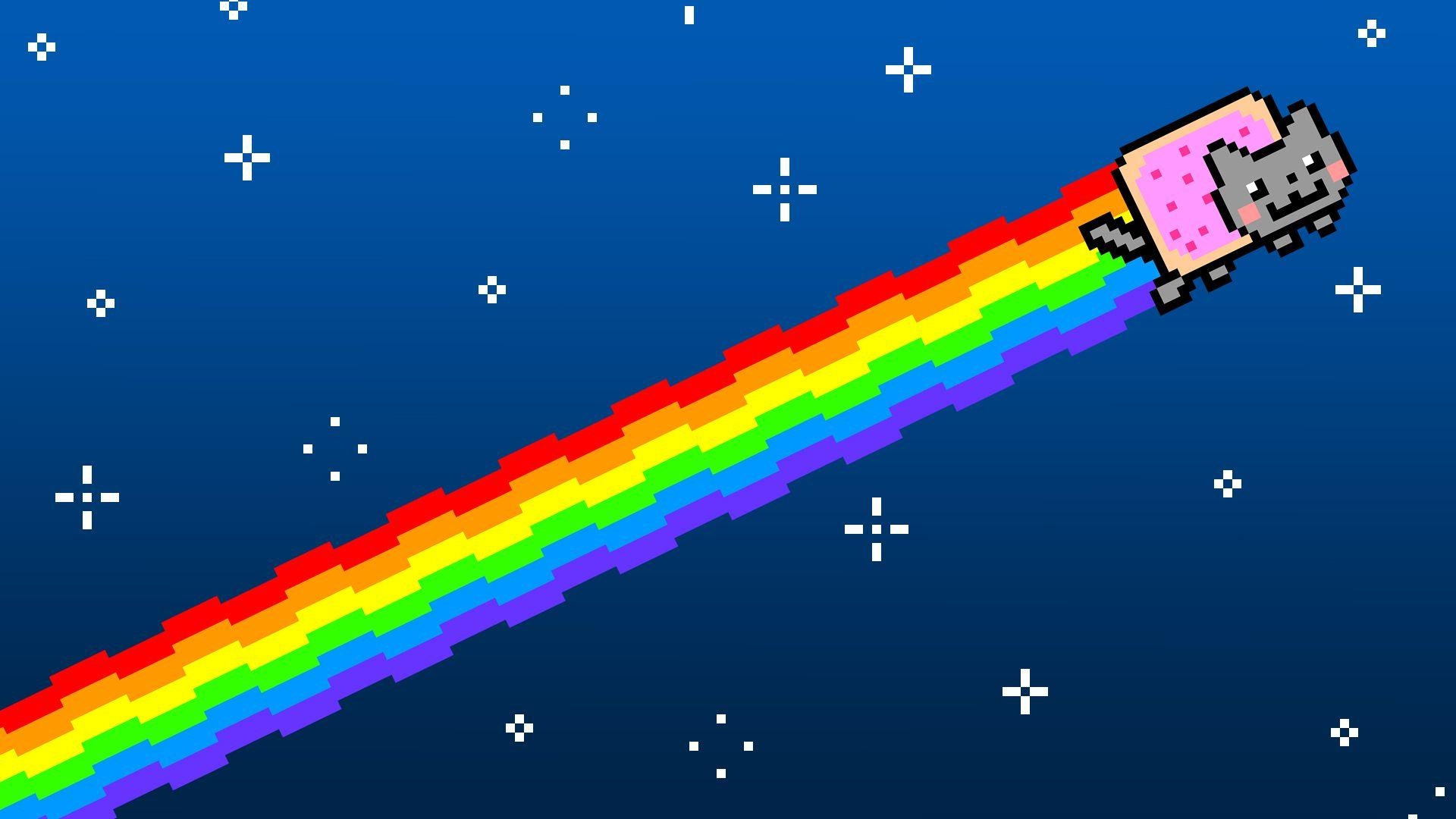 1920x1080 Nyan Cat Background, Desktop