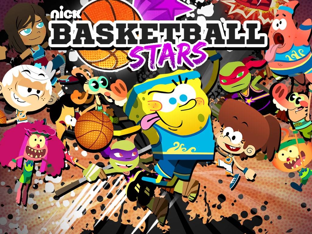 1030x770 Nickelodeon Basketball Stars SquarePants Game, Desktop