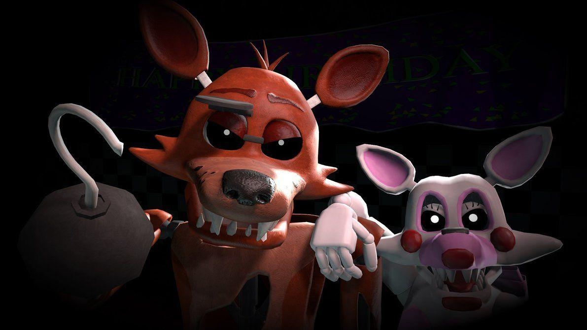 1200x670 Foxy and Mangle, Desktop