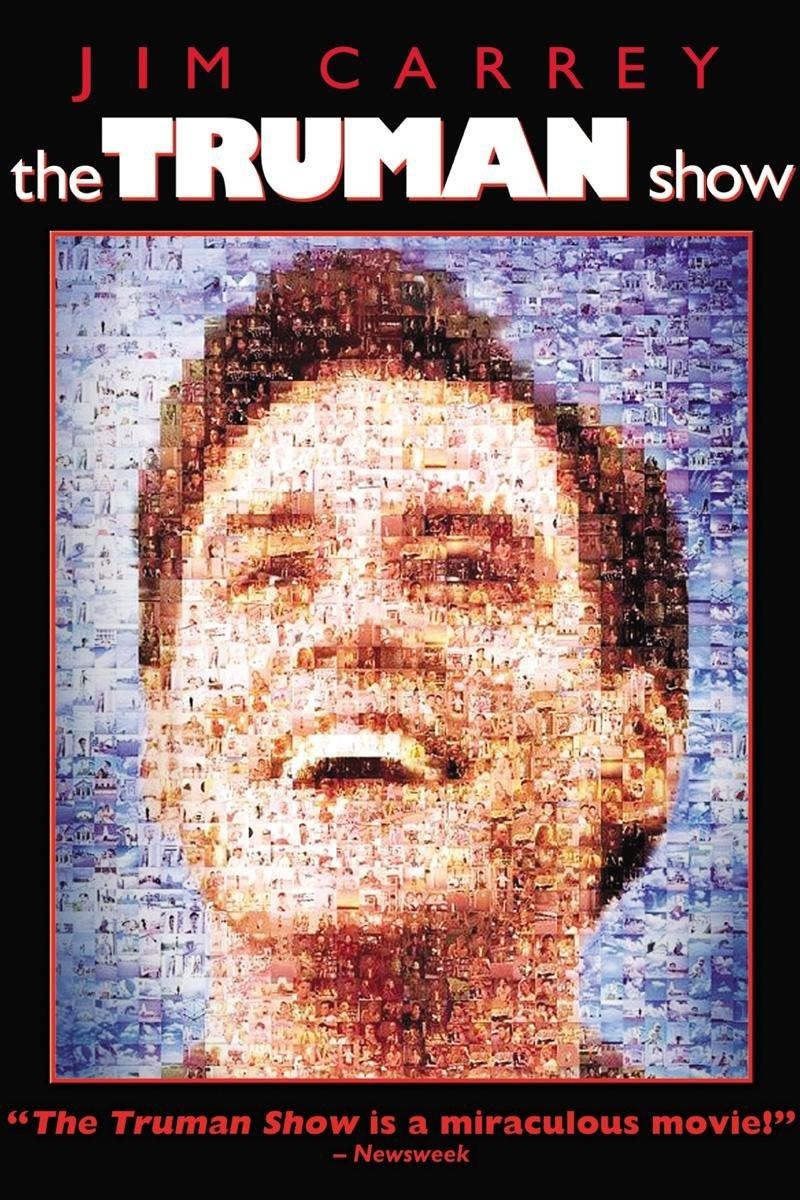 800x1200 Pop Art The Truman Show Vintage Retro Kraft Movie Propaganda Poster, Phone