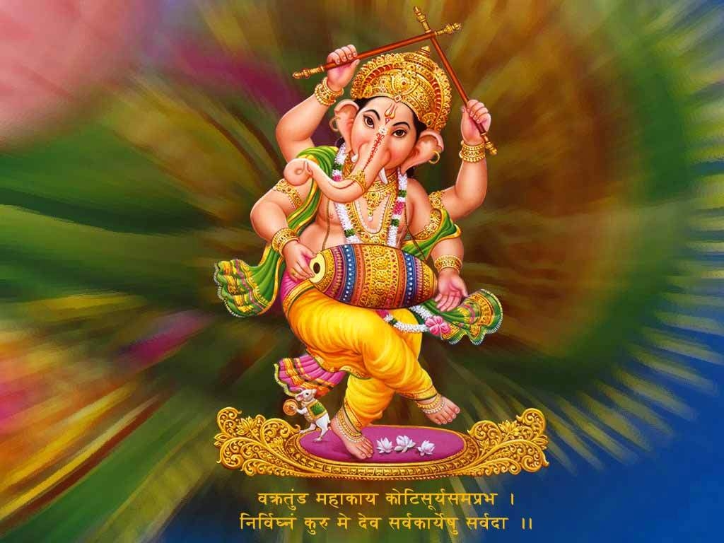 1030x770 High Definition Wallpaper Of Lord Ganesha For Your PC, Desktop