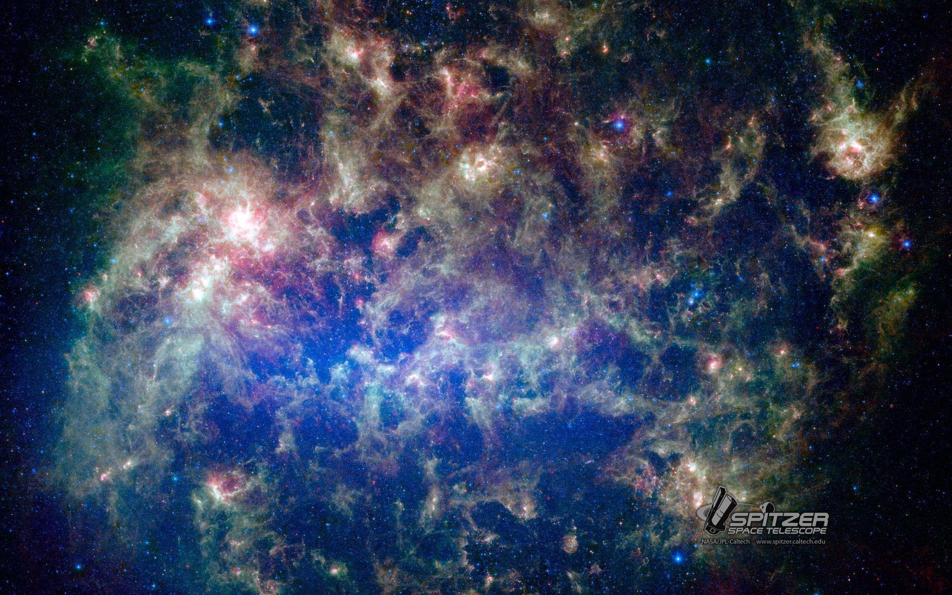 1920x1200 Wallpaper Spitzer Space Telescope, Desktop