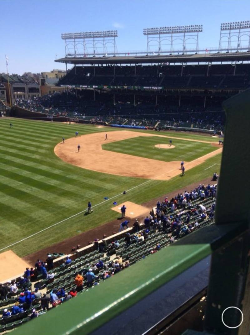 800x1070 Wrigley Field, section 406, home of Chicago Cubs, Phone