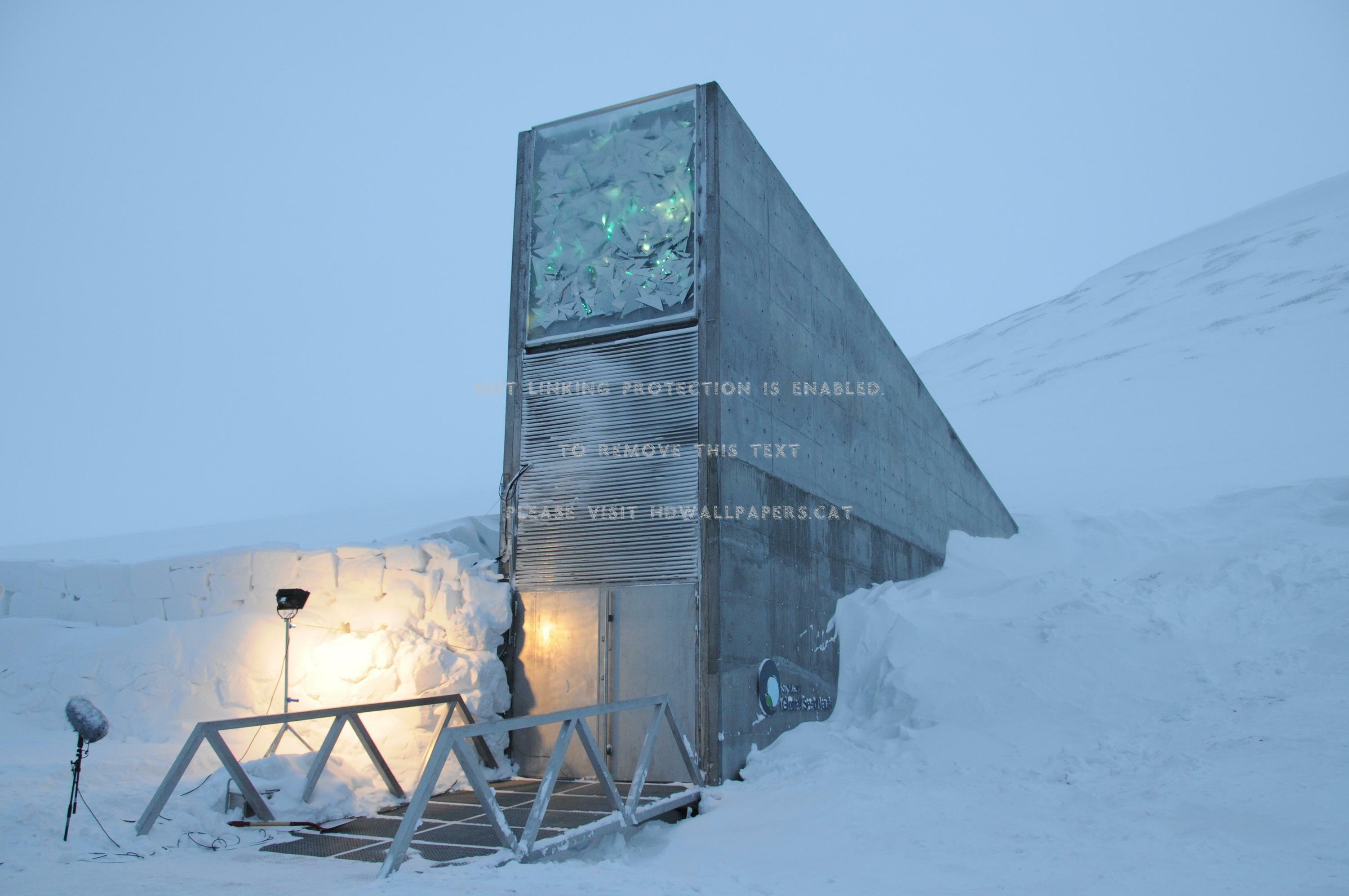 3010x2000 svalbard global seed vault nature winter, Desktop