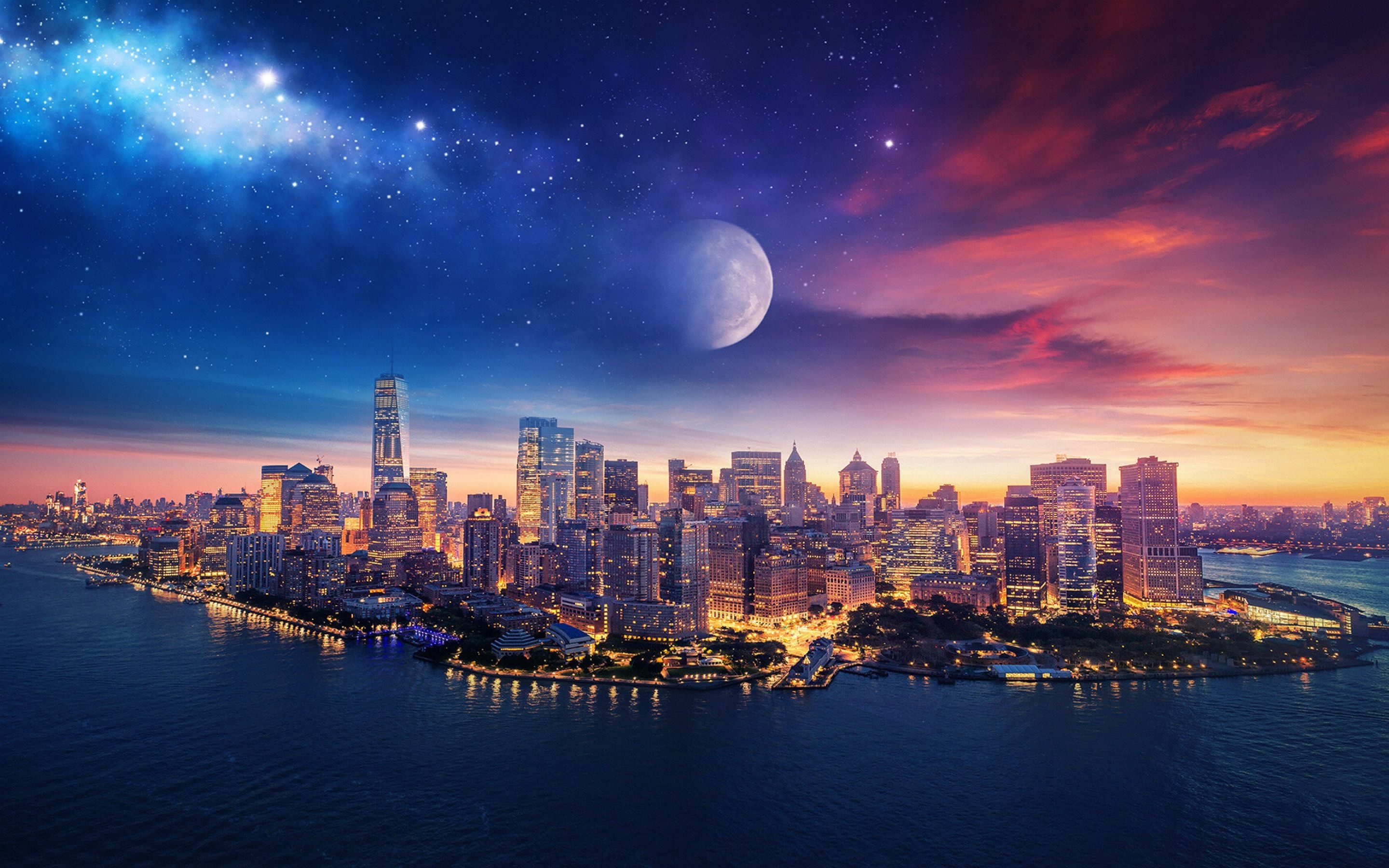 2880x1800 MacBook Pro Retina Wallpaper City, Desktop