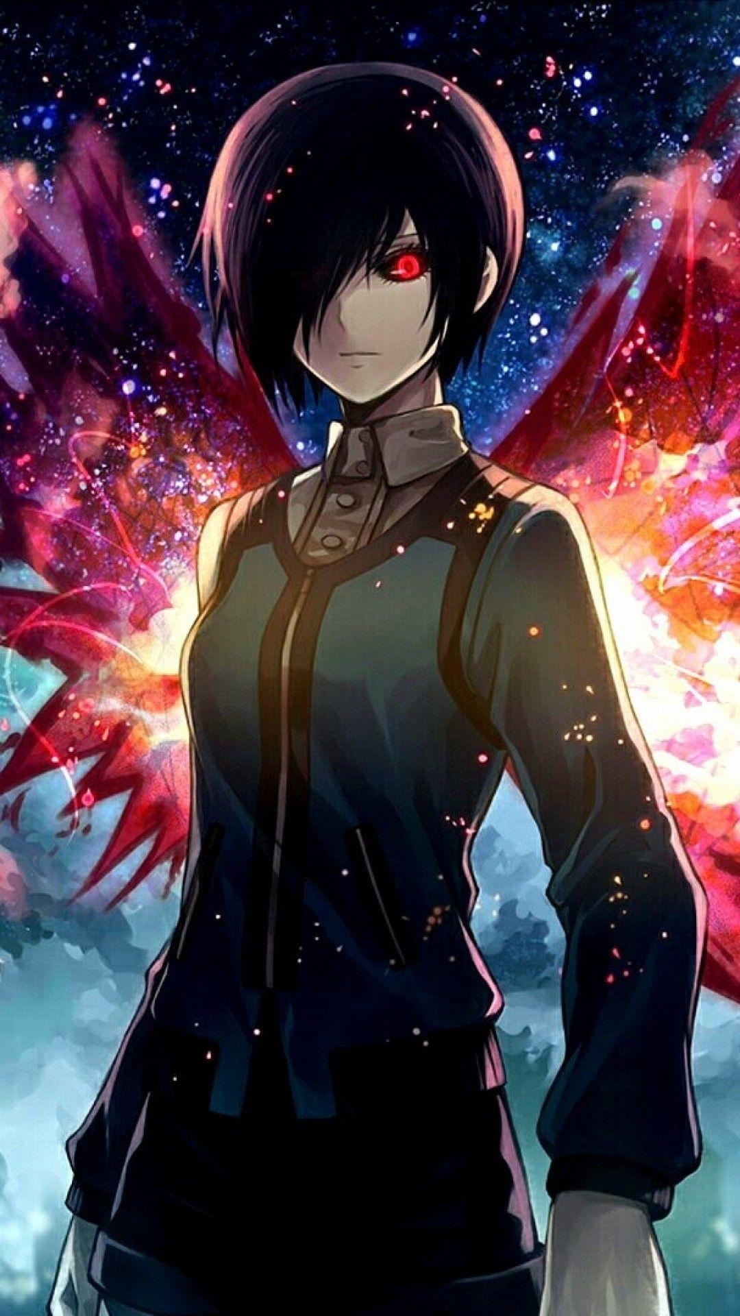 1080x1920 Tokyo Ghoul Touka Wallpaper  iPad. Animasi, Gadis animasi, Seni anime, Phone