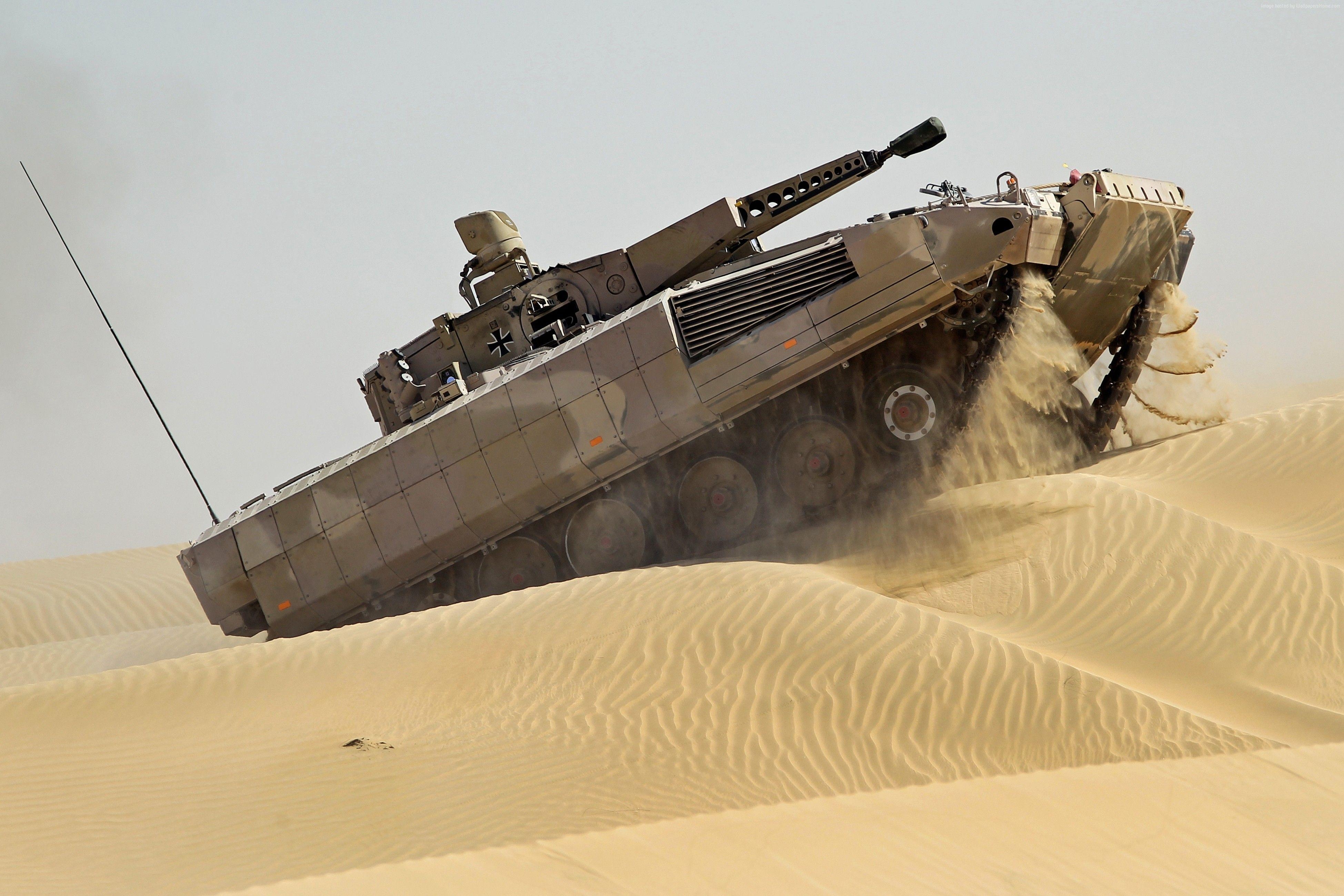 3900x2600 Wallpaper Pume, IFV, Bundeswehr, infantry fighting vehicle, sand, Desktop