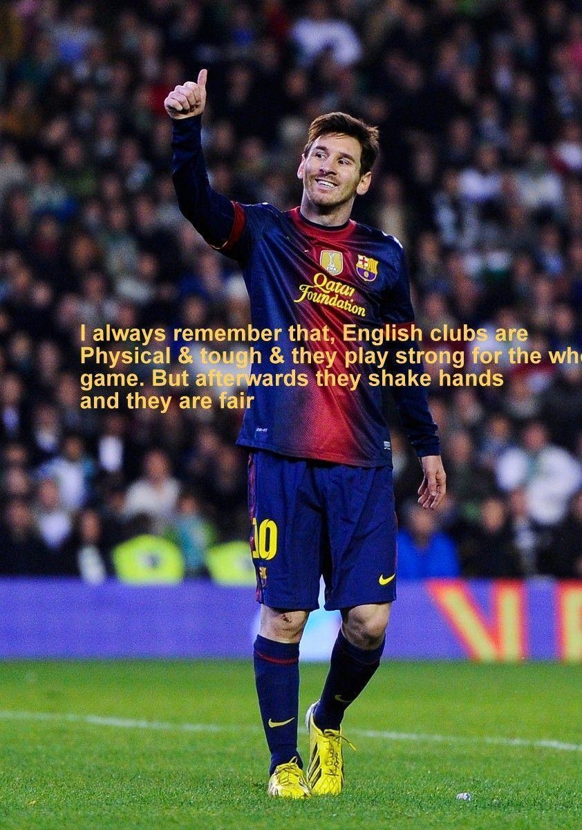 850x1200 Lionel Messi Quotes on Football with Wallpaper. Football, Phone