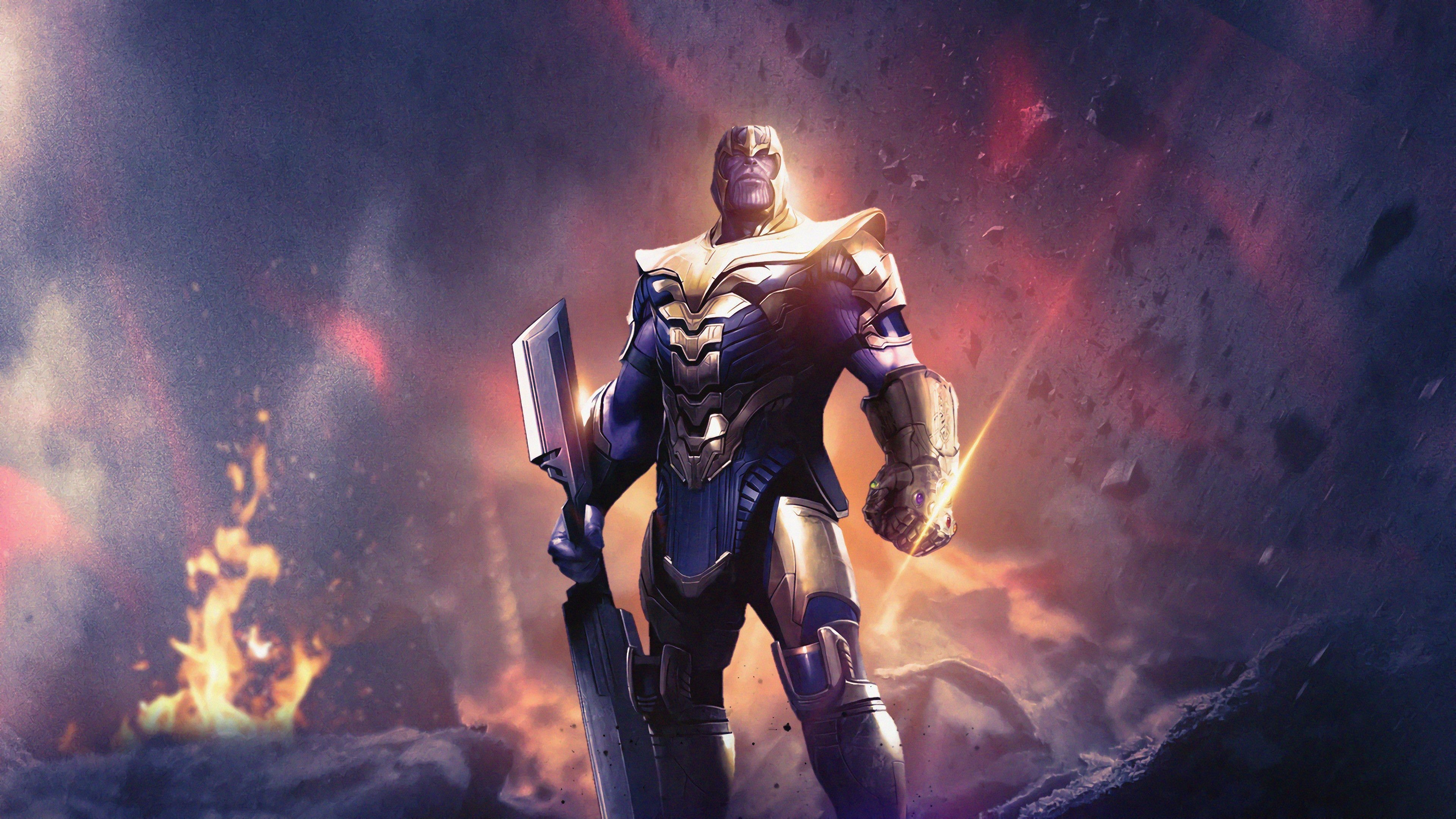 3840x2160 Thanos Sword Wallpaper Free Thanos Sword Background, Desktop