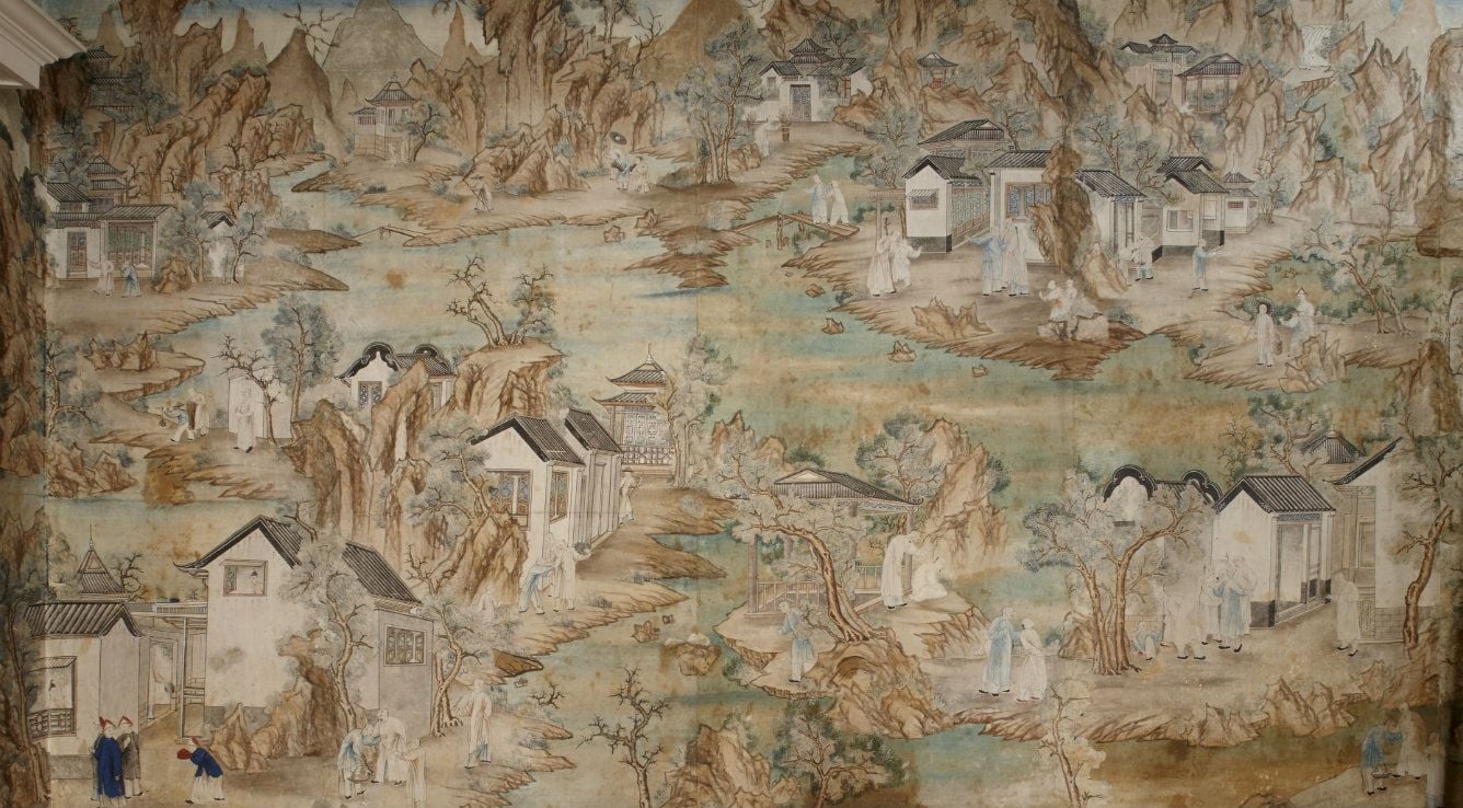 1340x740 Chinese Wallpaper guide. National Trust Collections, Desktop