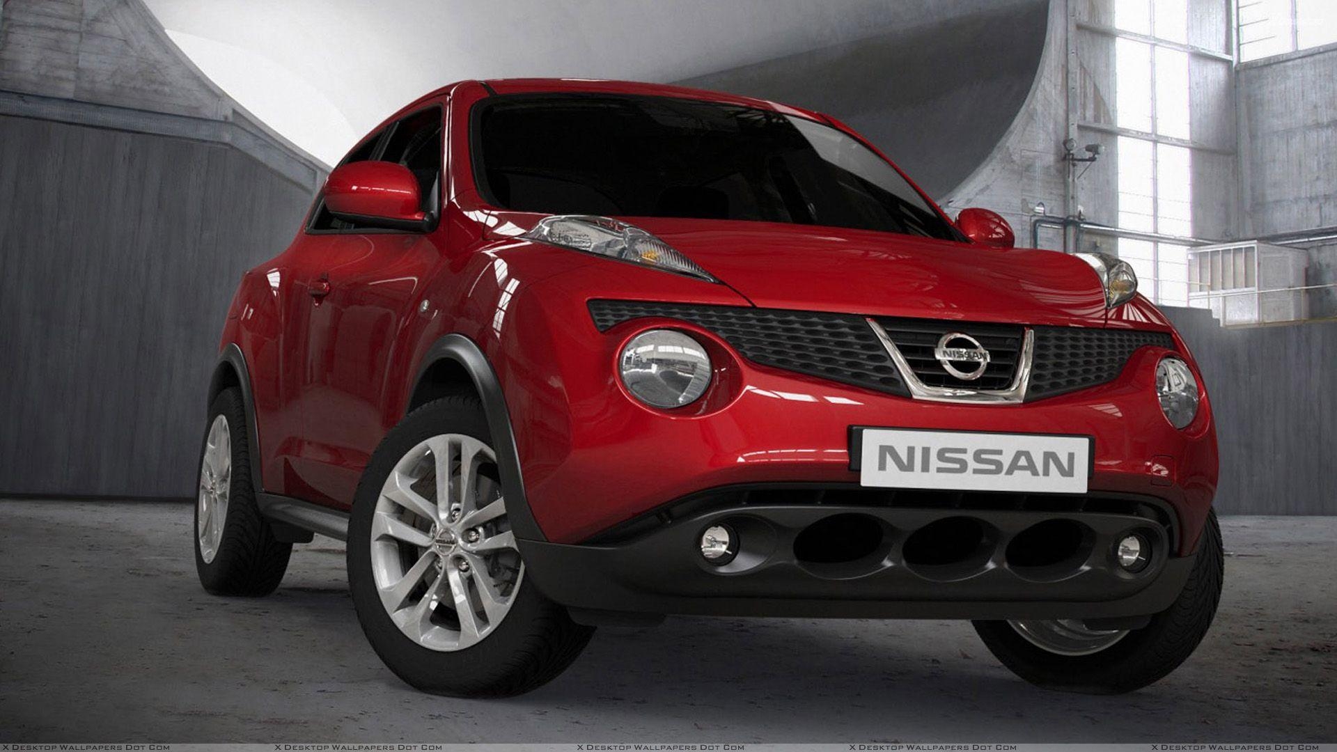 1920x1080 Front Of 2011 Nissan Juke In Red Wallpaper, Desktop