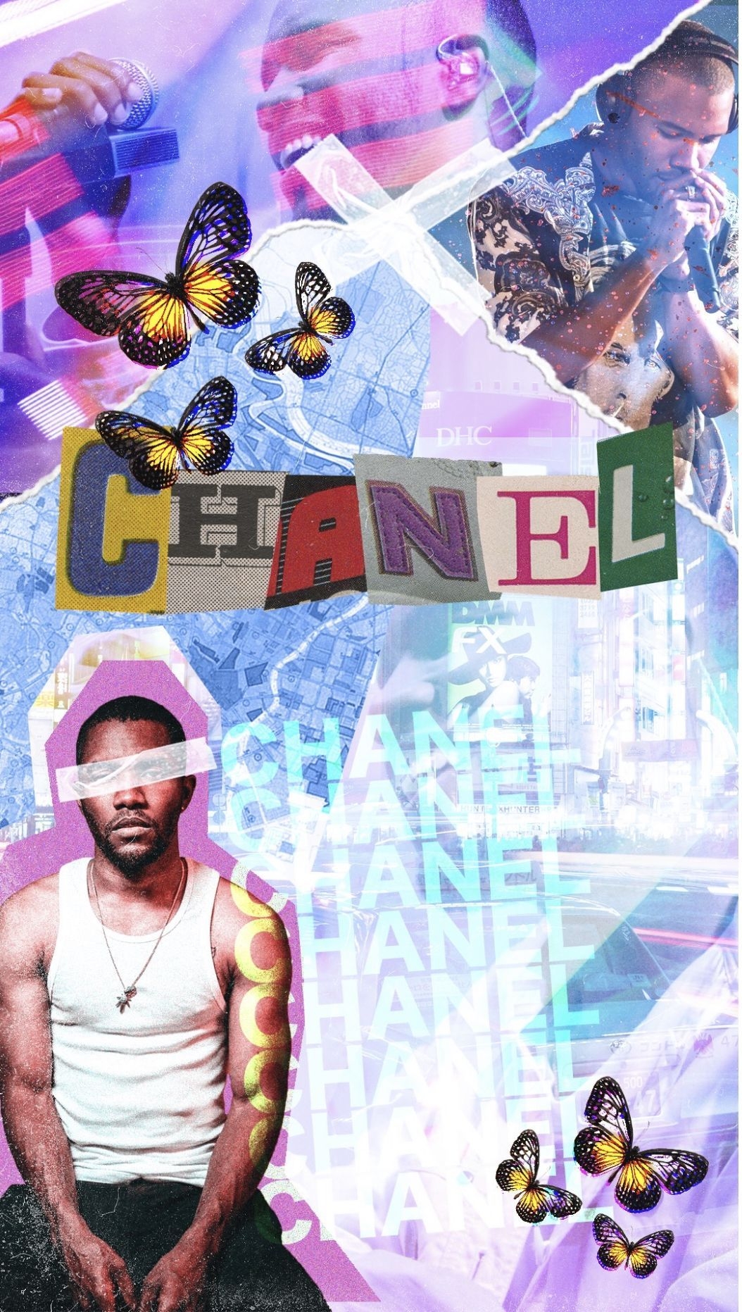 1060x1870 frankocean #chanel #wallpaperbackground #wallpaperiphone, Phone