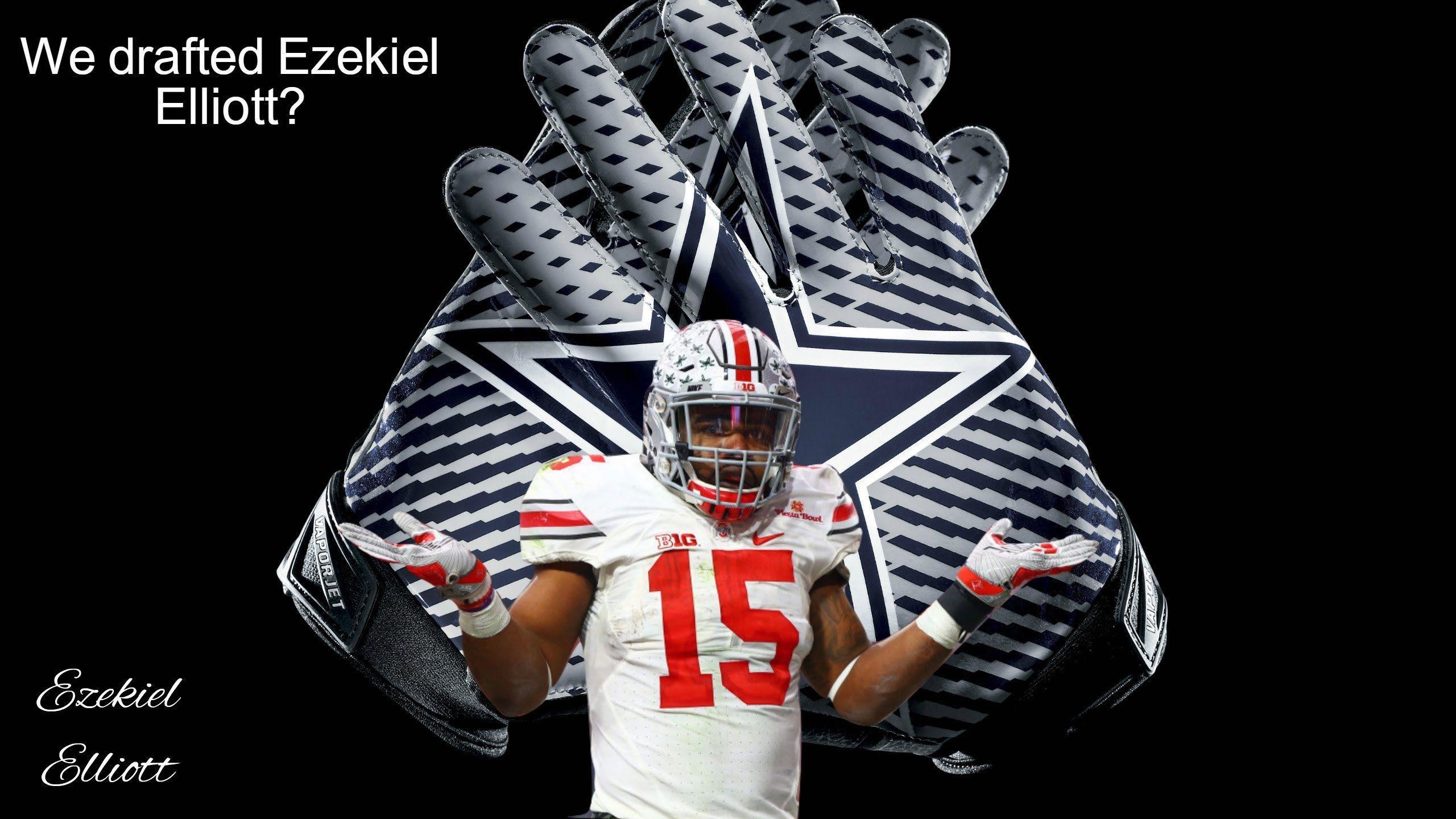 2560x1440 We took Ezekiel Elliott, New Draft Players NFL 16, Desktop