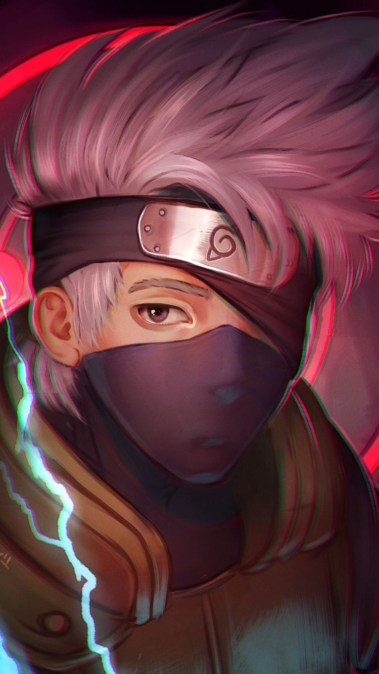 750x1340 Kakashi Hatake Naruto iPhone iPhone 6S, iPhone 7 HD 4k Wallpaper, Image, Background, Photo and Picture, Phone