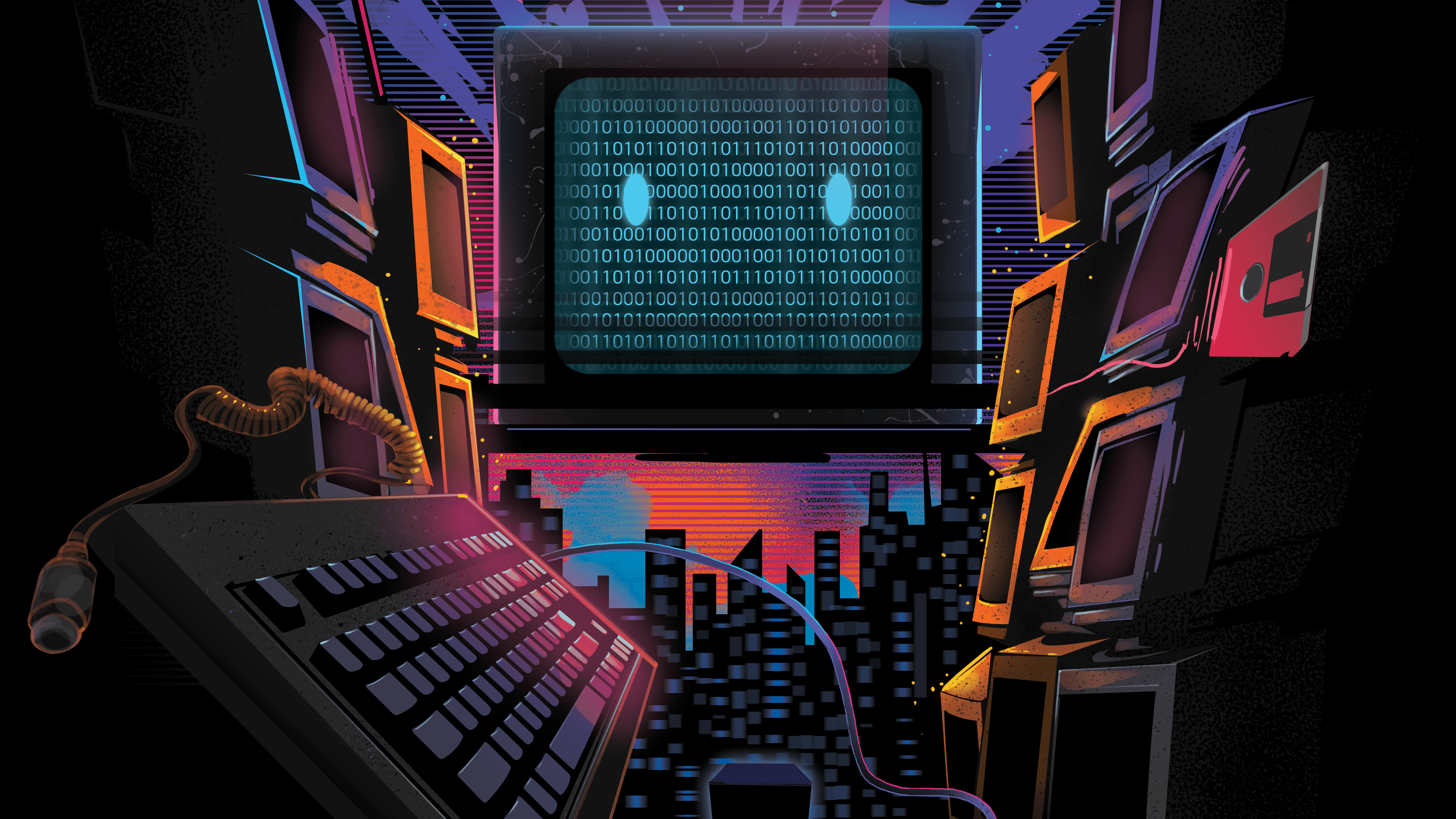 3840x2160 Retro Wave HD Wallpaper and Background Image, Desktop