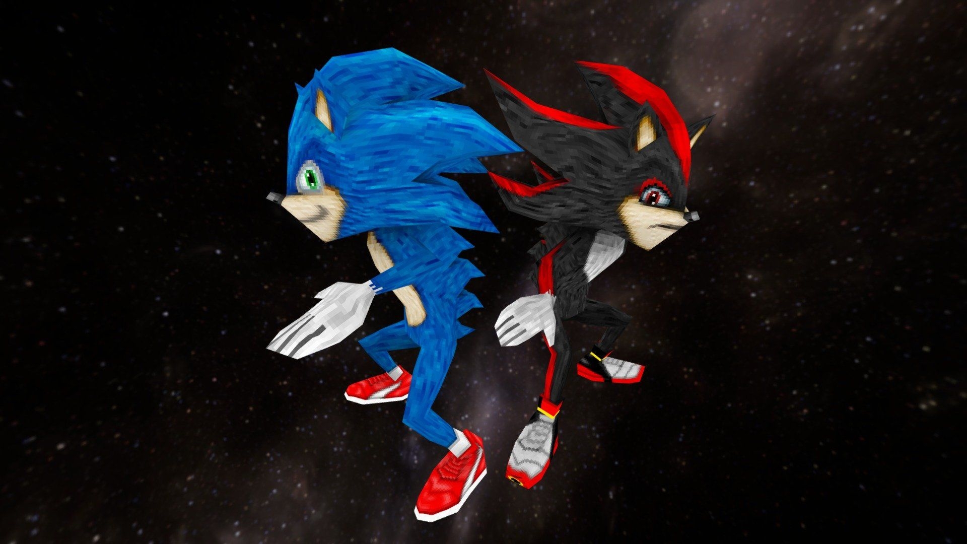 1920x1080 Sonic The Hedgehog (2019) + Shadow Free 3D model by the_regressor [770bbaf], Desktop