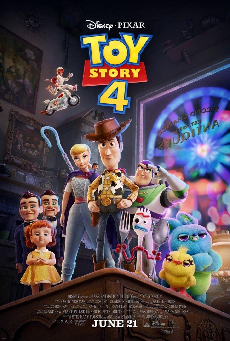 960x1430 Glorious Full and Poster for Pixar's TOY STORY 4, Phone