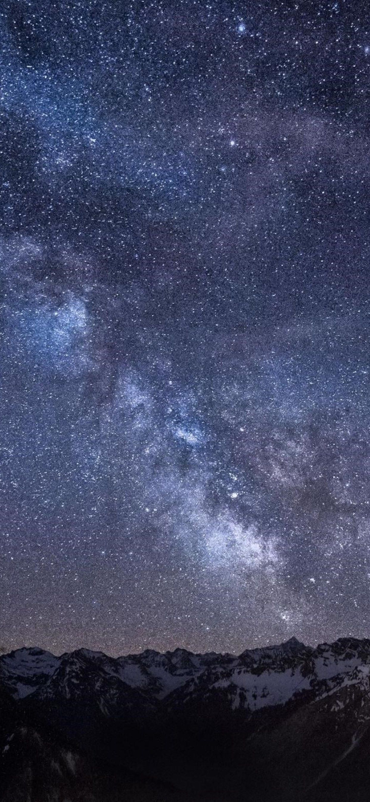 1250x2690 iPhone Night Sky Wallpaper 4k, Phone