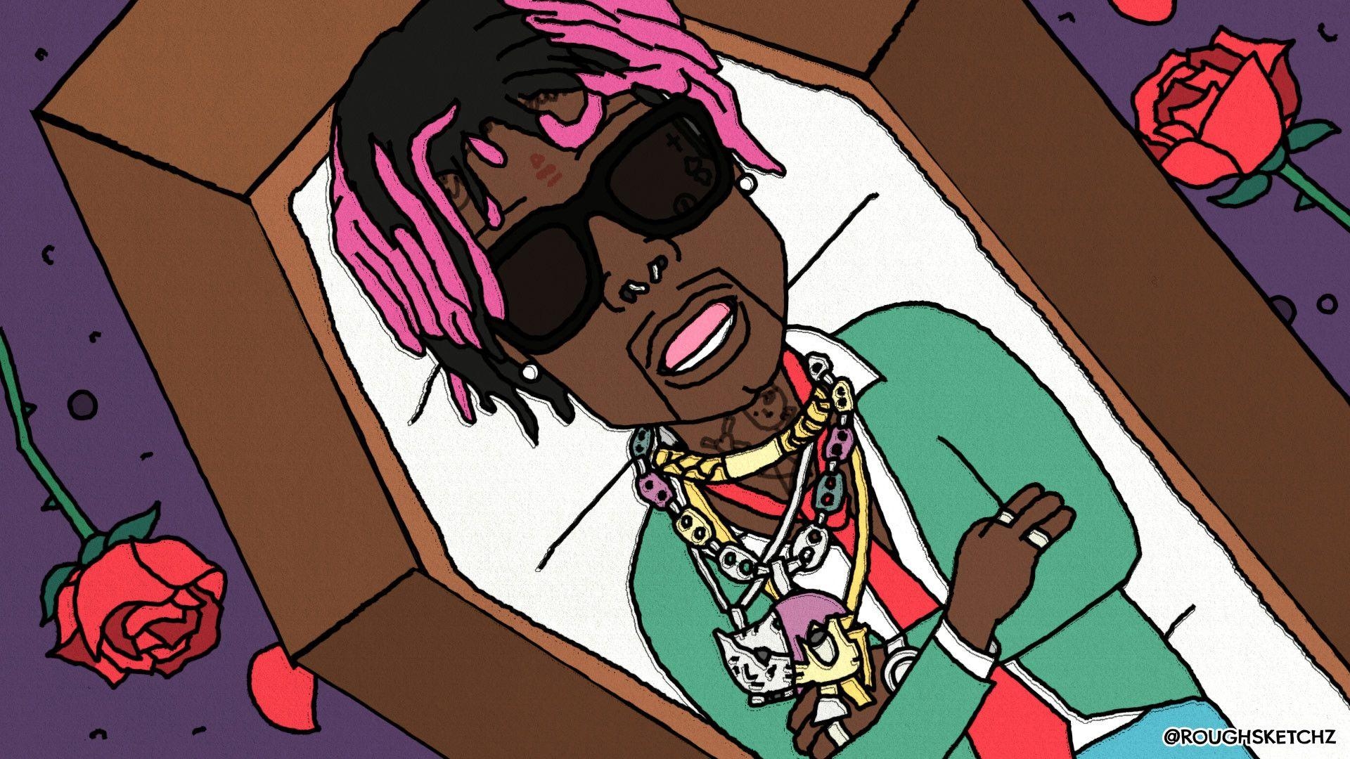 1920x1080 Lil Uzi Groen Wallpaper  Foar Ipad WTG3063605, Desktop