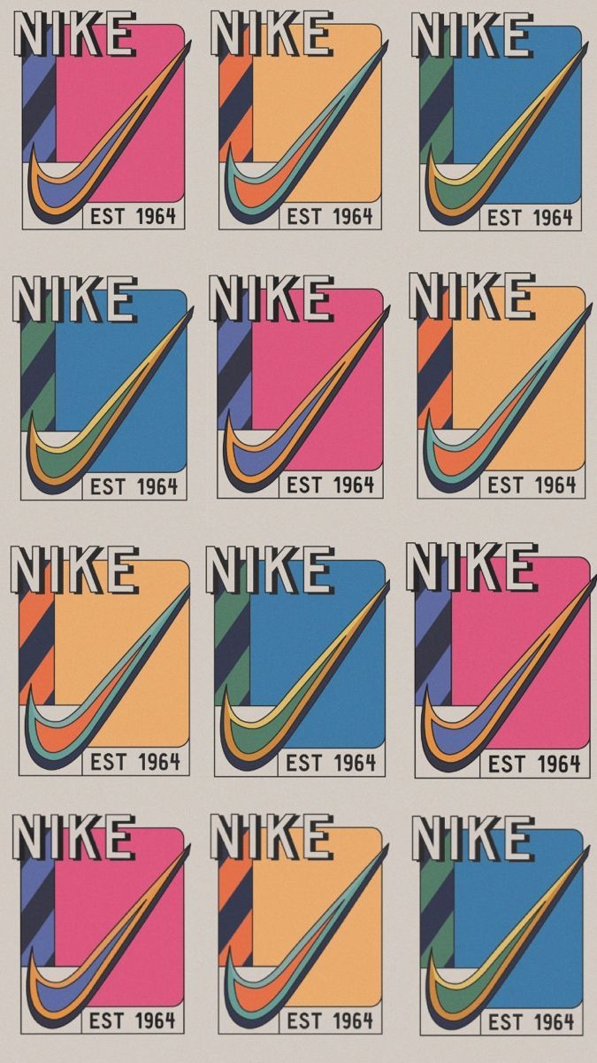 680x1200 Vintage Nike print. Picture collage wall, Bedroom wall collage, Art collage wall. Bedroom wall collage, Picture collage wall, Art collage wall, Phone