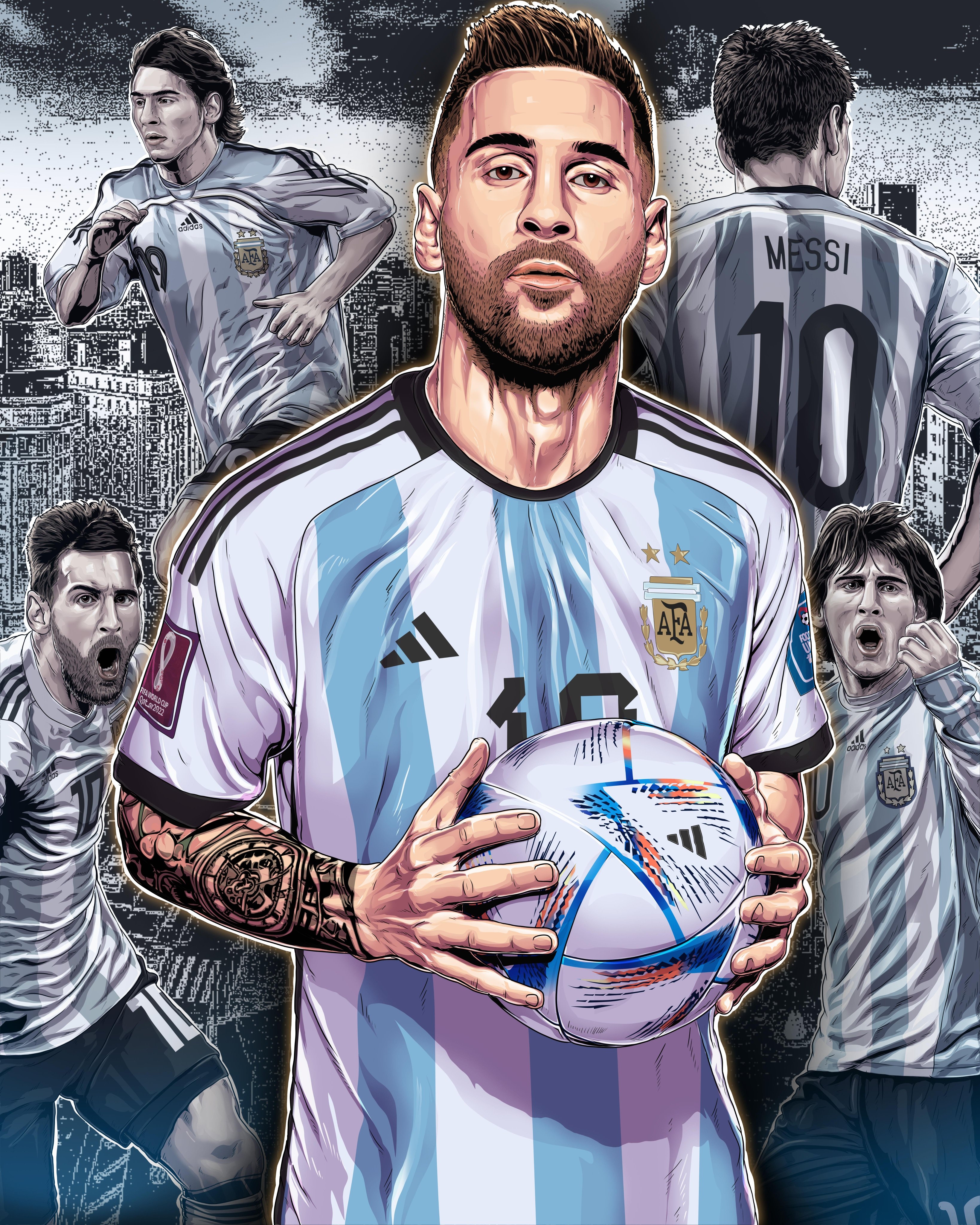 3280x4100 Argentina FIFA World Cup 2022 Champion wallpaper, Phone