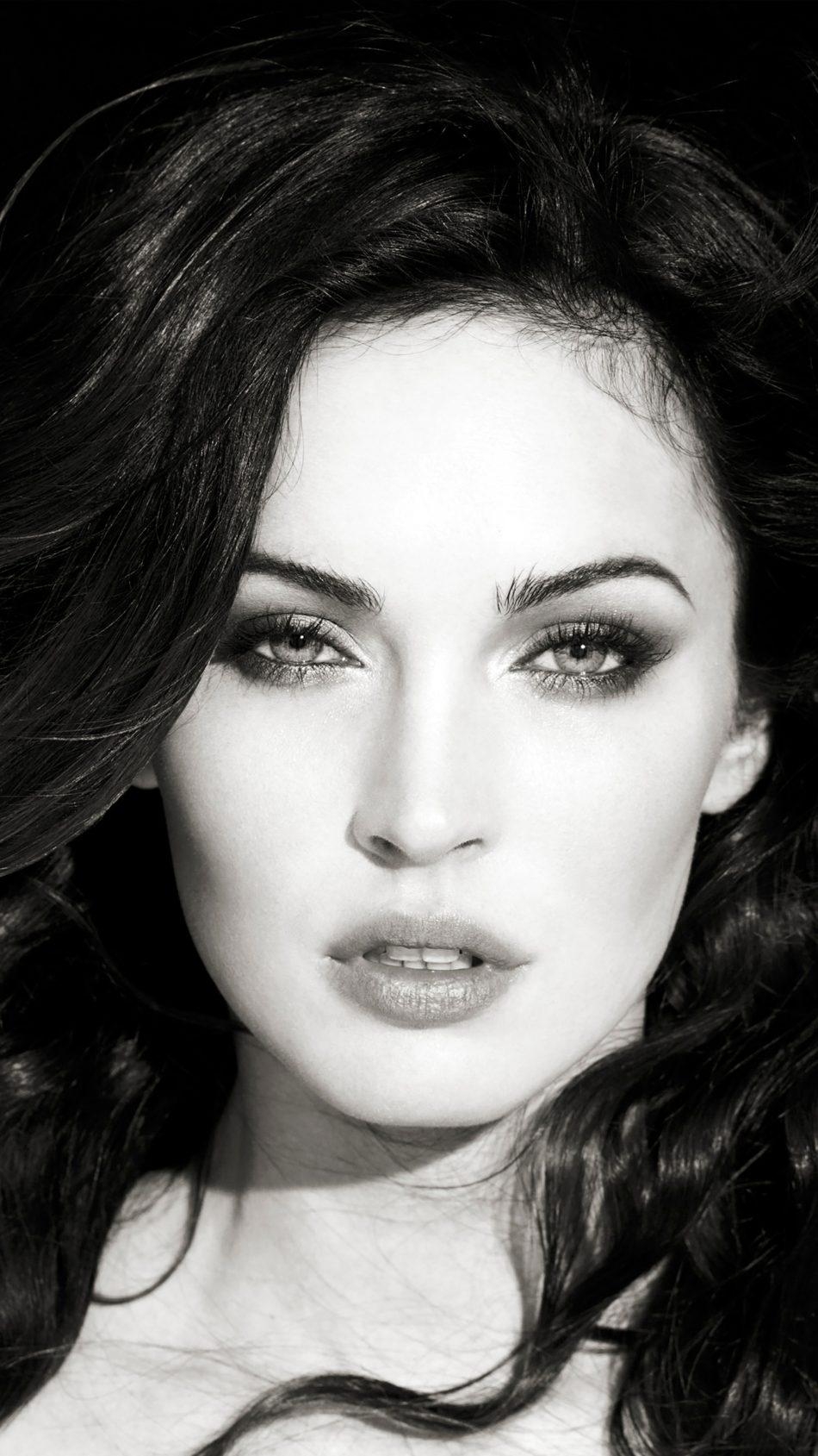 950x1690 Download Megan Fox 2019 Black & White Free Pure 4K Ultra HD, Phone