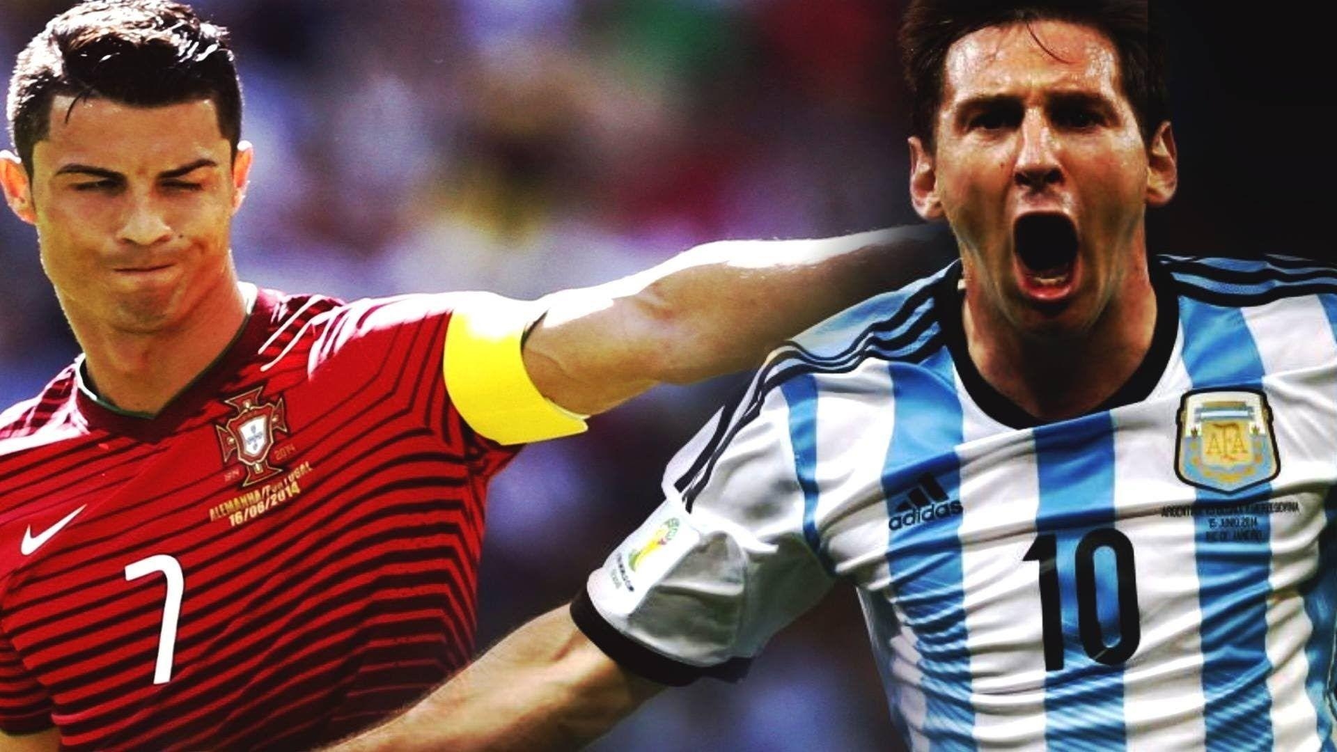 1920x1080 Cristiano Ronaldo & Lionel Messi Cup Brazil Battle 2014 HD, Desktop