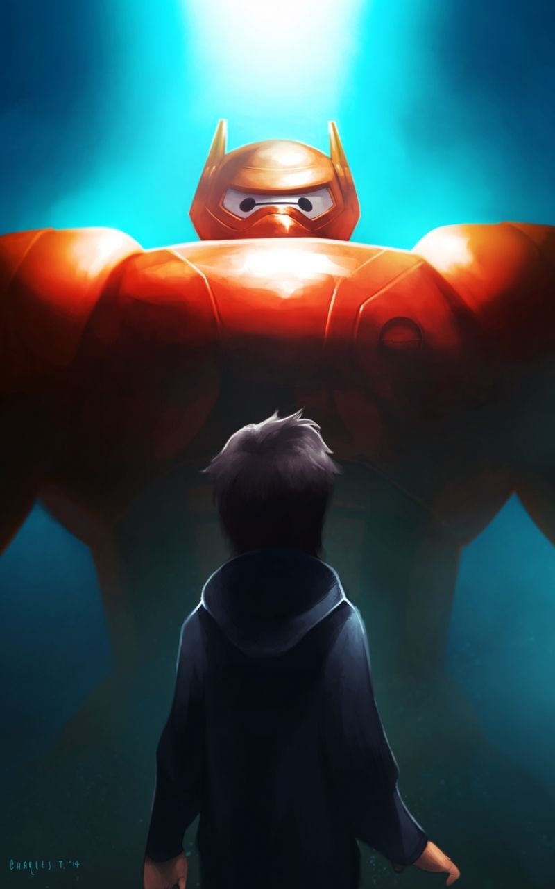 800x1280 Free download Hiro and Baymax Big Hero 6 Fan Art 37118508, Phone