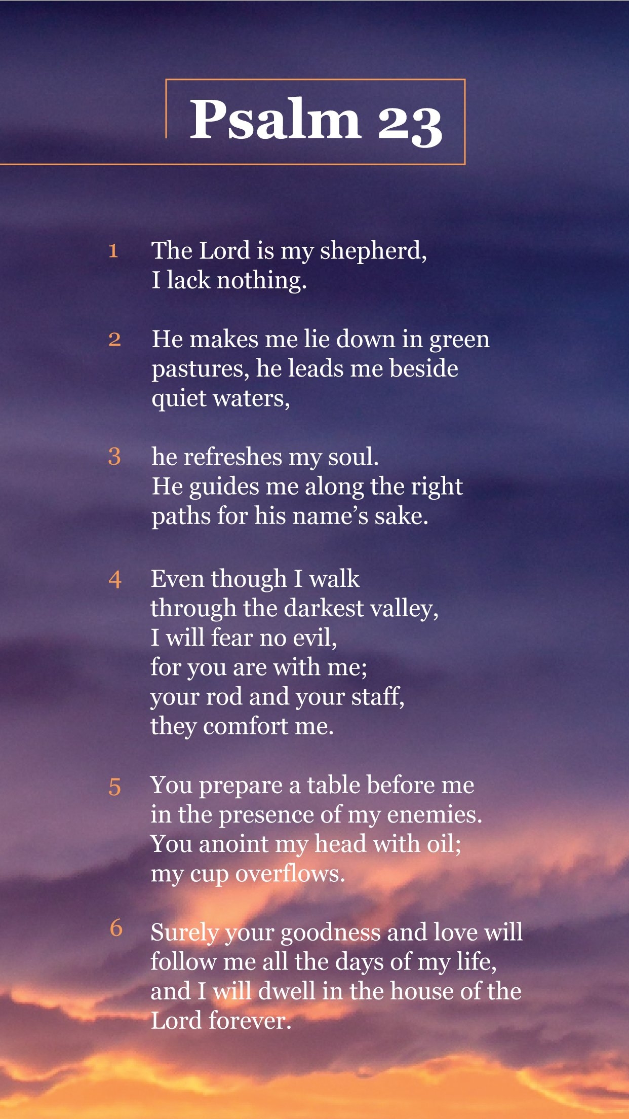 1250x2210 iPhone Wallpaper Psalm 23. Northshore Community Church, Phone