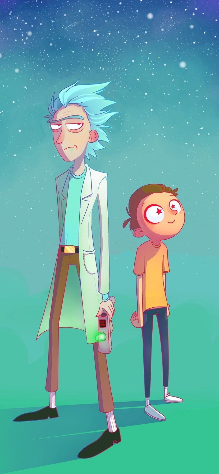 830x1800 Rick And Morty Wallpaper iPhone 11s, Phone