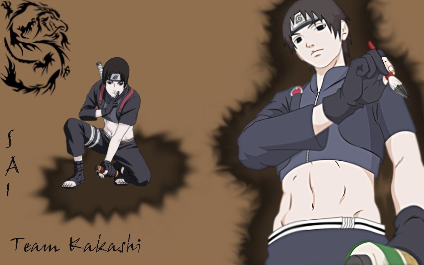 1440x900 NARUTO SHIPUDEN) Sai from Team Kakashi wallpaper, Desktop