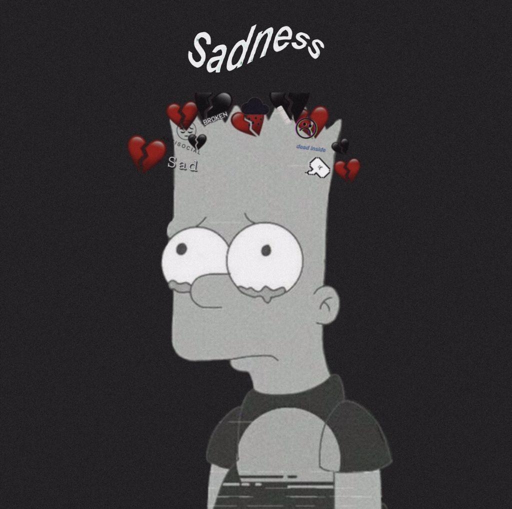 1030x1020 Sad Cartoon Edits Wallpaper, Desktop