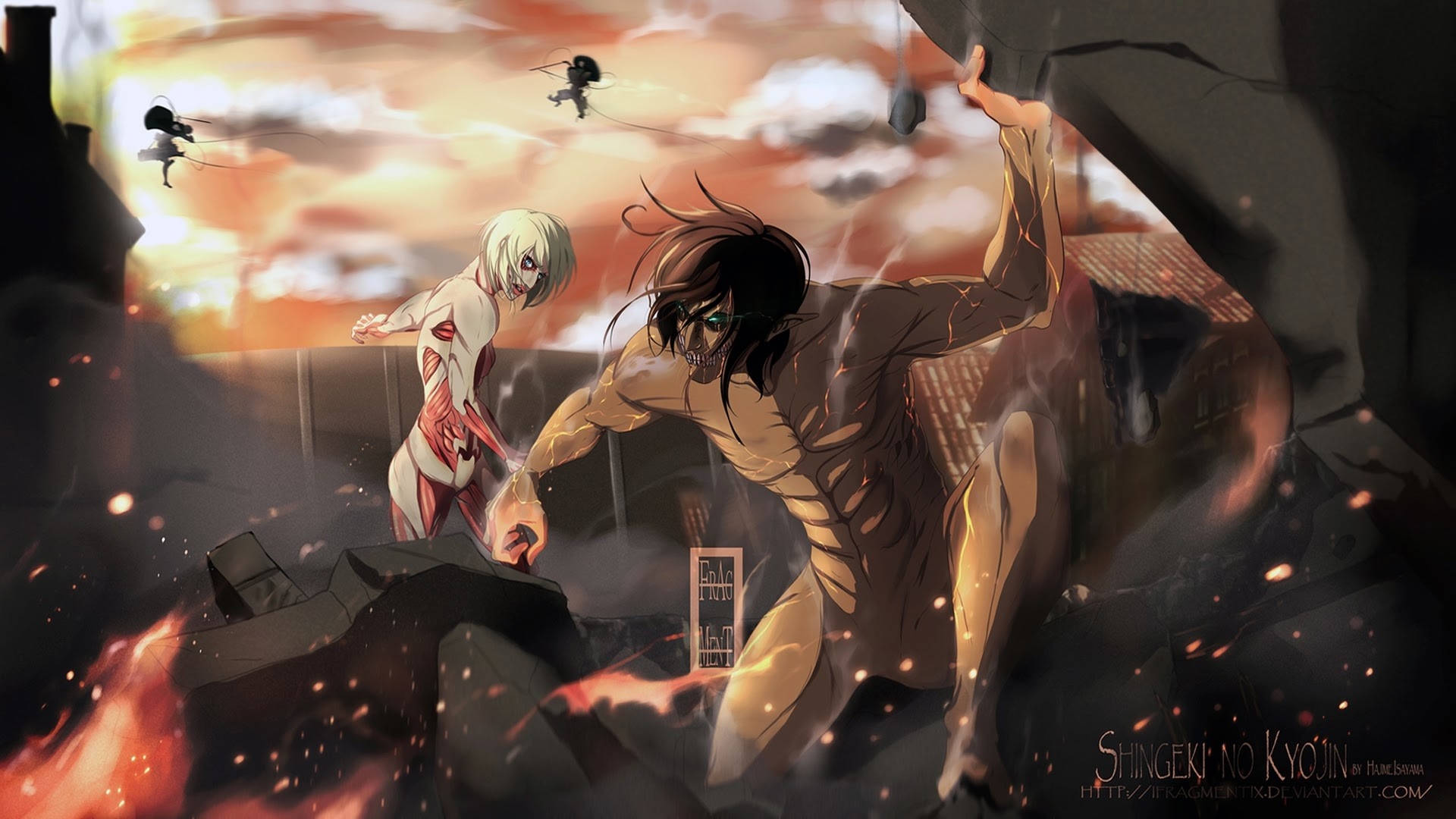 1920x1080 Attack on Titan Wallpaper HD, Desktop