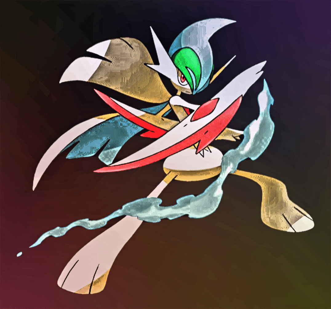 1080x1010 I edited a Gallade picture I found on Google to fit a phones, Desktop